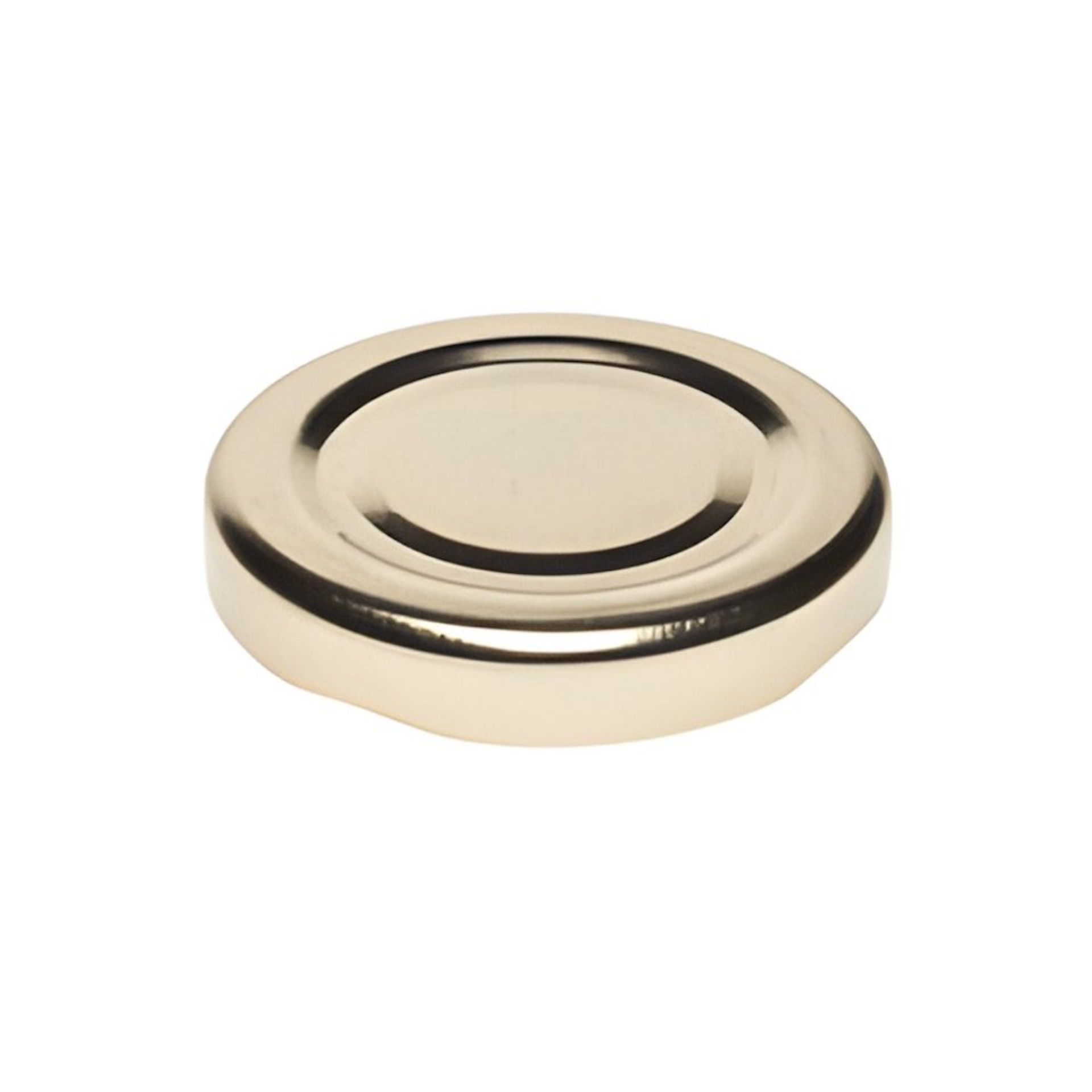 Twist-Off Deckel  TO 48 / 5 cm Gold pasteurisierbar