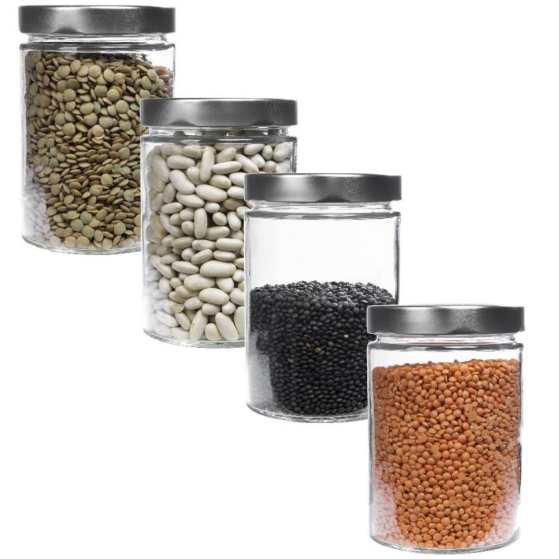 Vorratsglas 580 ml mit Deckel Blueseal – Mikken Einmachglas aus Glas zur sicheren Aufbewahrung Vorratsglas 580 ml mit Deckel Blueseal - Mikken, ideal zur Aufbewahrung von Lebensmitteln, modernes Design, langlebig und luftdicht.