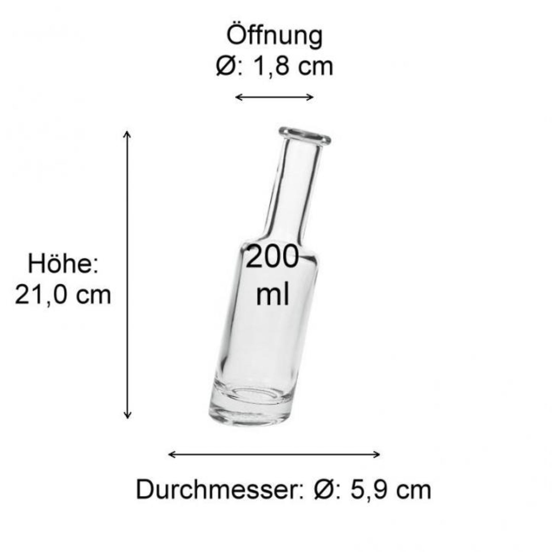 Bild zeigt die genauen Maße einer runden Dose: Durchmesser, Höhe und Fassungsvermögen in Millilitern, ideal für Verpackungslösungen und detaillierte Produktinformationen.