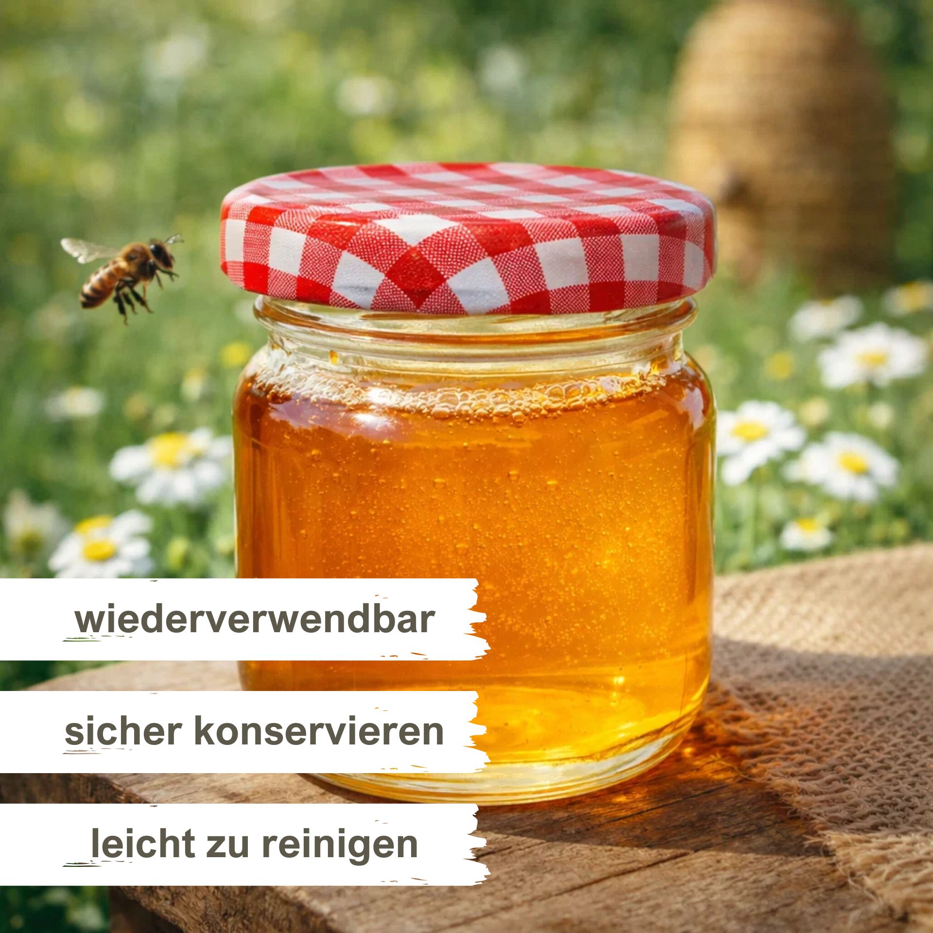 Kleine Einmachgläser 10x40 ml mit Schraubdeckel