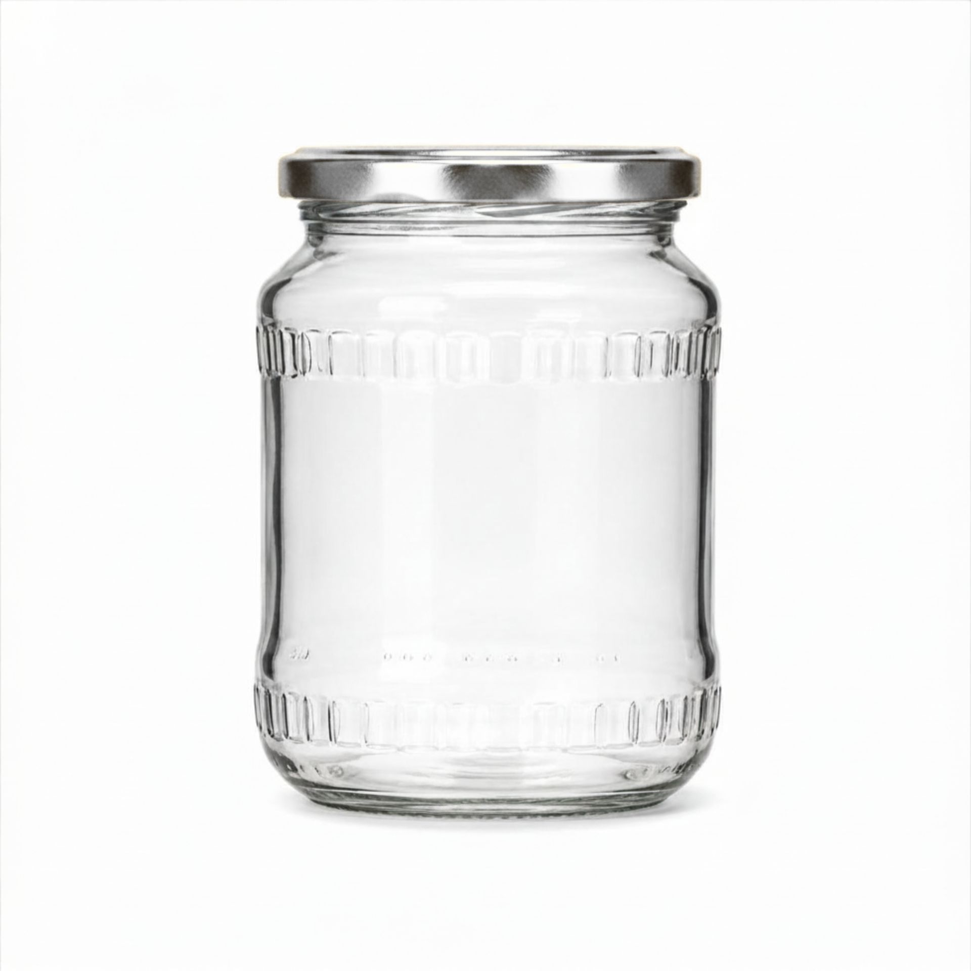 Einmachglas  720 ml Vorratsglas mit Relief