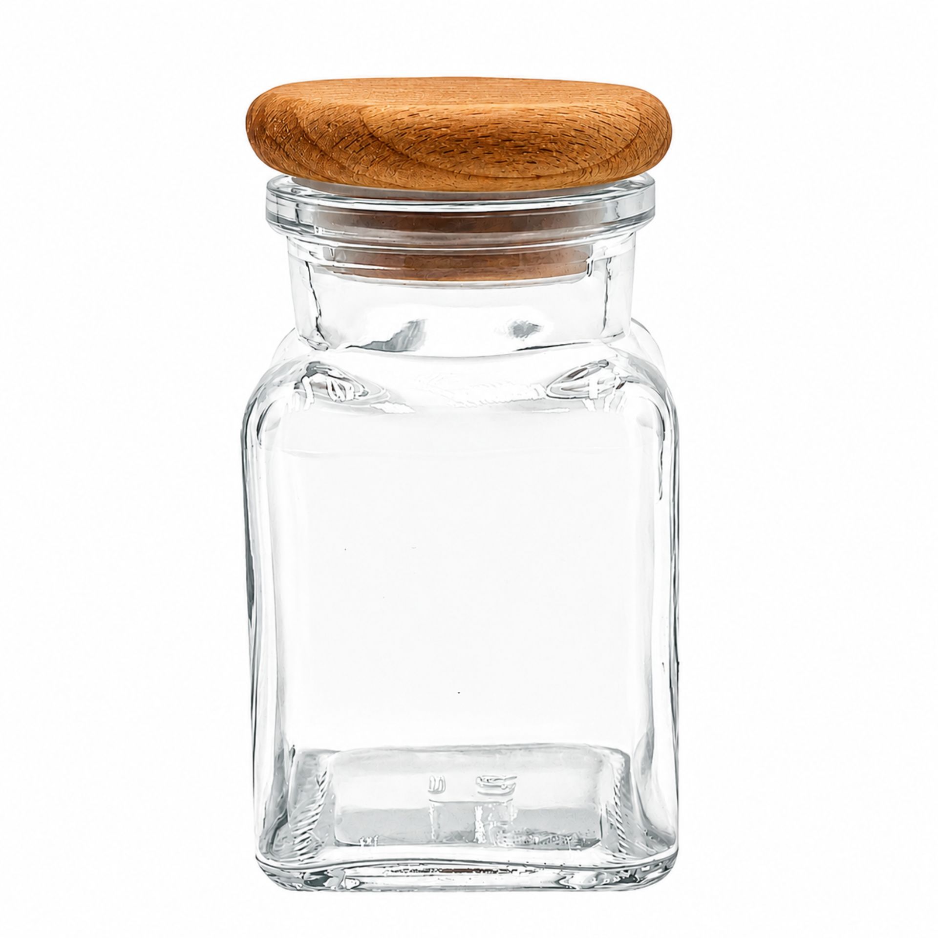 Ein stilvolles Glas mit mattgrauem Silikonüberzug und abnehmbarem Deckel, ideal für moderne Küchen und umweltbewusste Haushalte. Perfekt zur Aufbewahrung von Gewürzen oder trockenen Lebensmitteln.