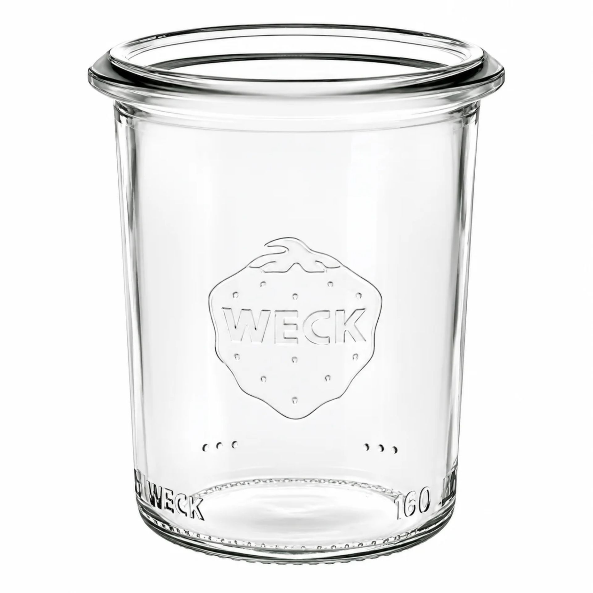 WECK Sturzglas  160 ml Einmachglas  mit Deckel