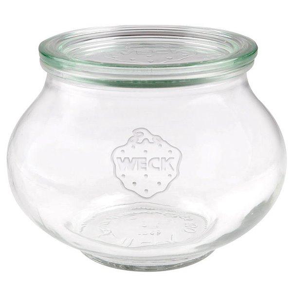 WECK Schmuckglas 1062 ml Kugelglas mit Deckel