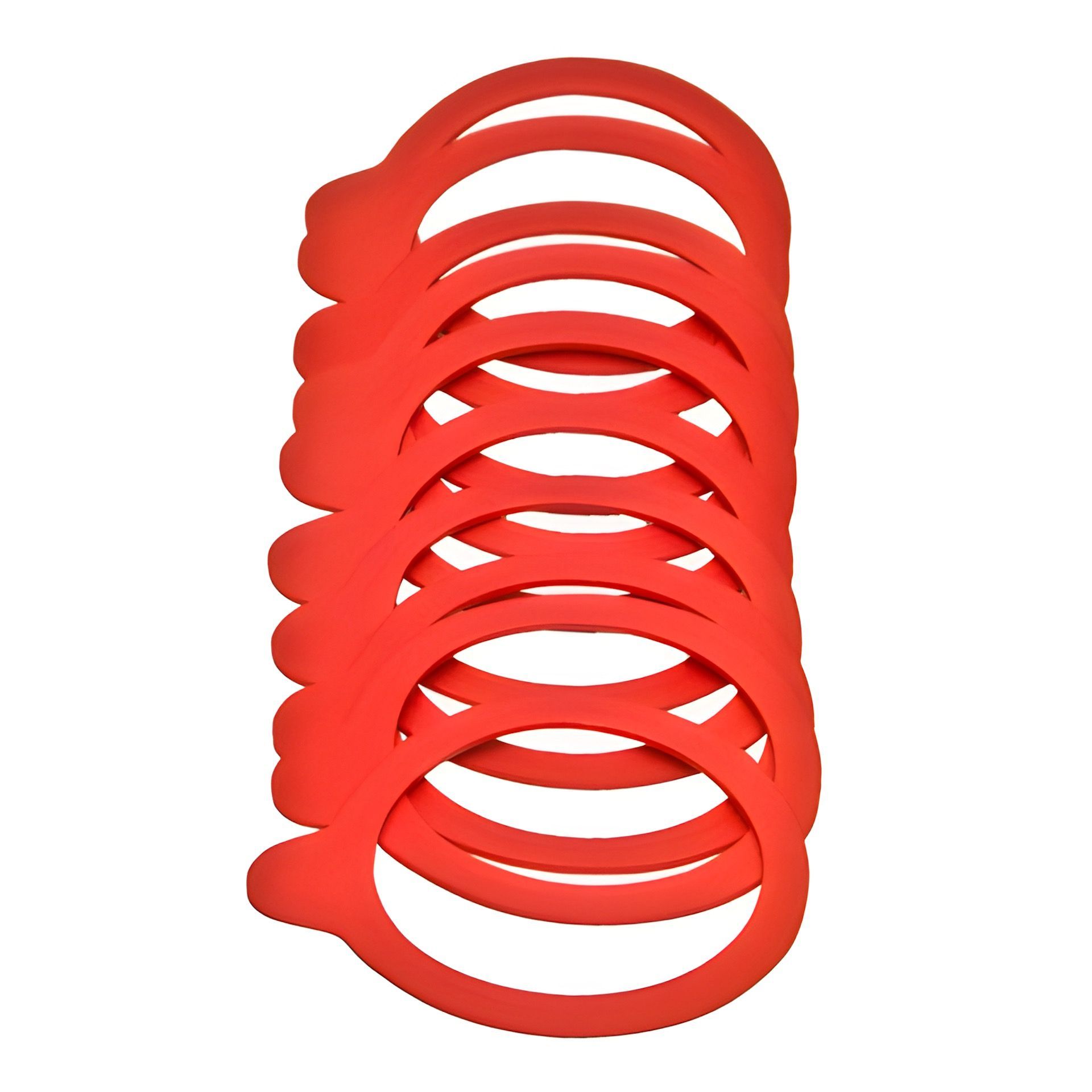 10 Stück Weckringe  74 x 86 mm für Rundrand 80 mm