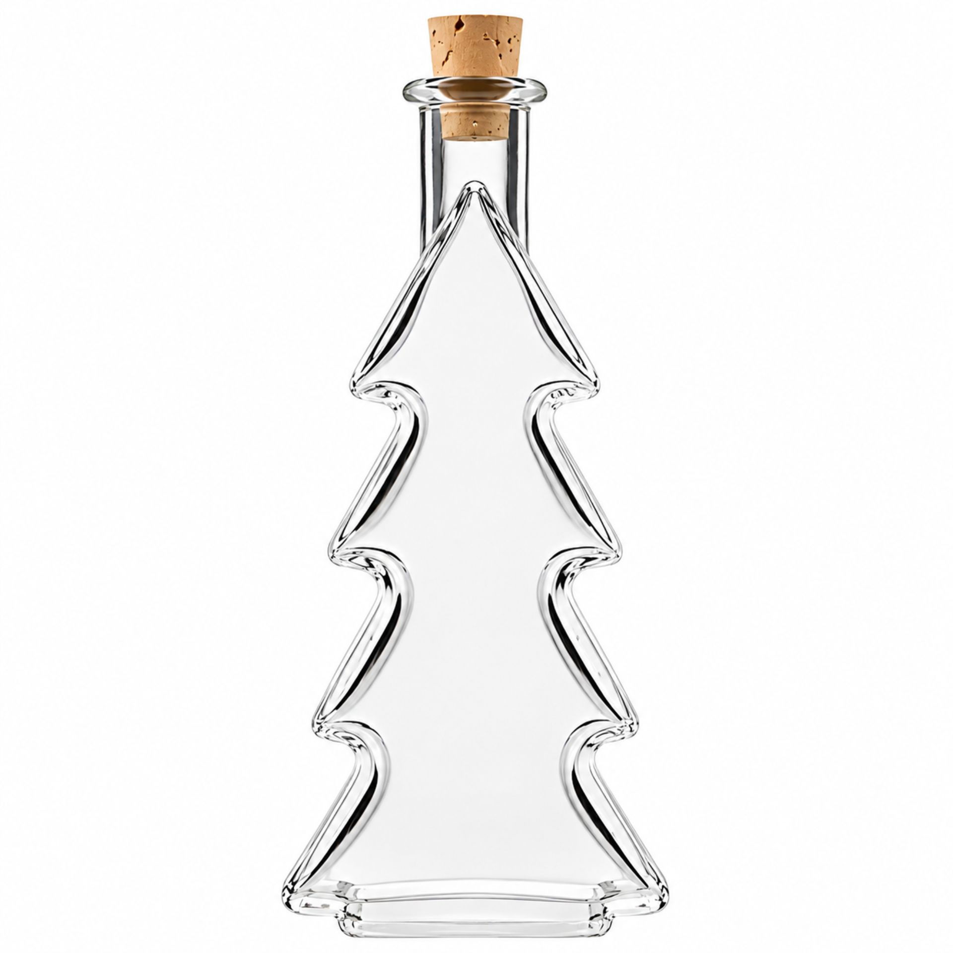 Glasflasche  200 ml Tannenbaum