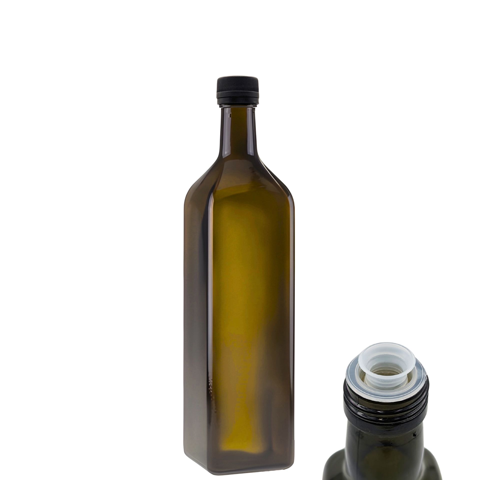 Ölflasche 1000 ml antik mit Ausgießer