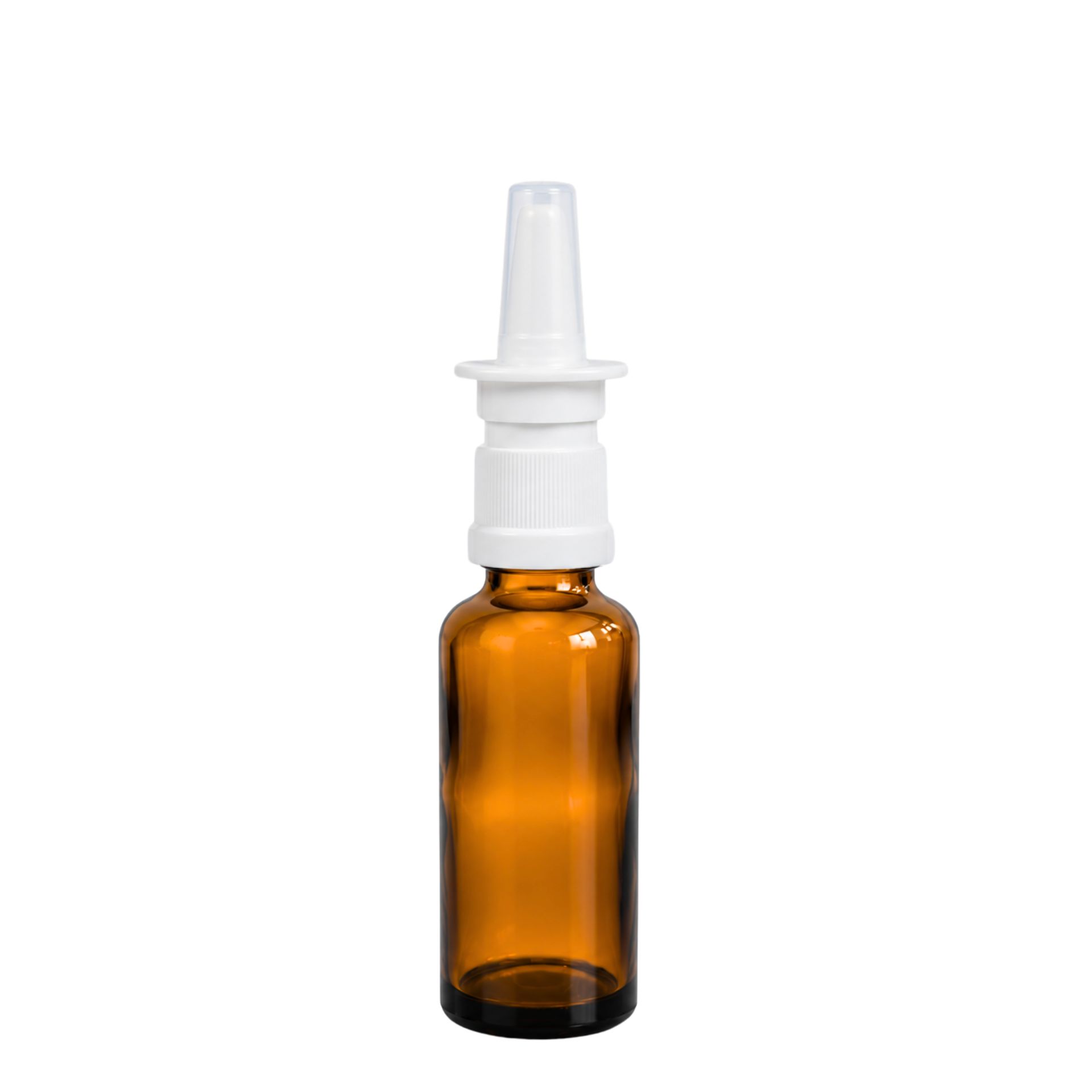 Sprühflasche   20 ml braun Nasensprayflasche