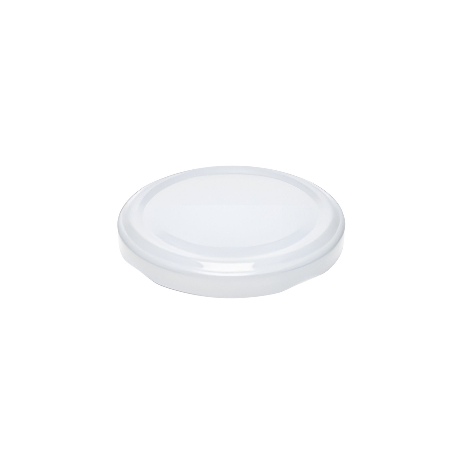 Twist-Off Deckel  TO 66/ 6,9 cm  Weiß pasteurisierbar
