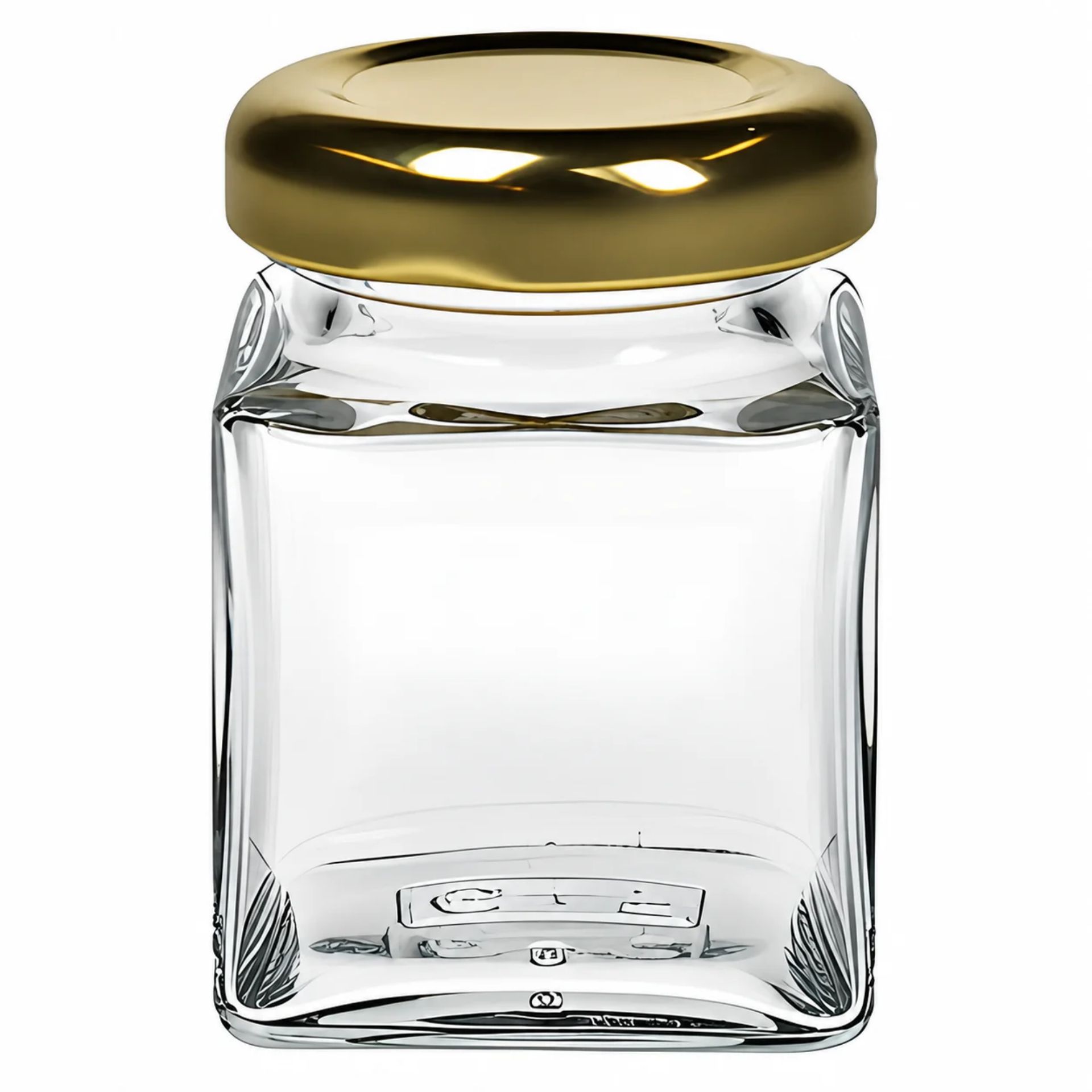 Einmachglas   50 ml Quadratglas