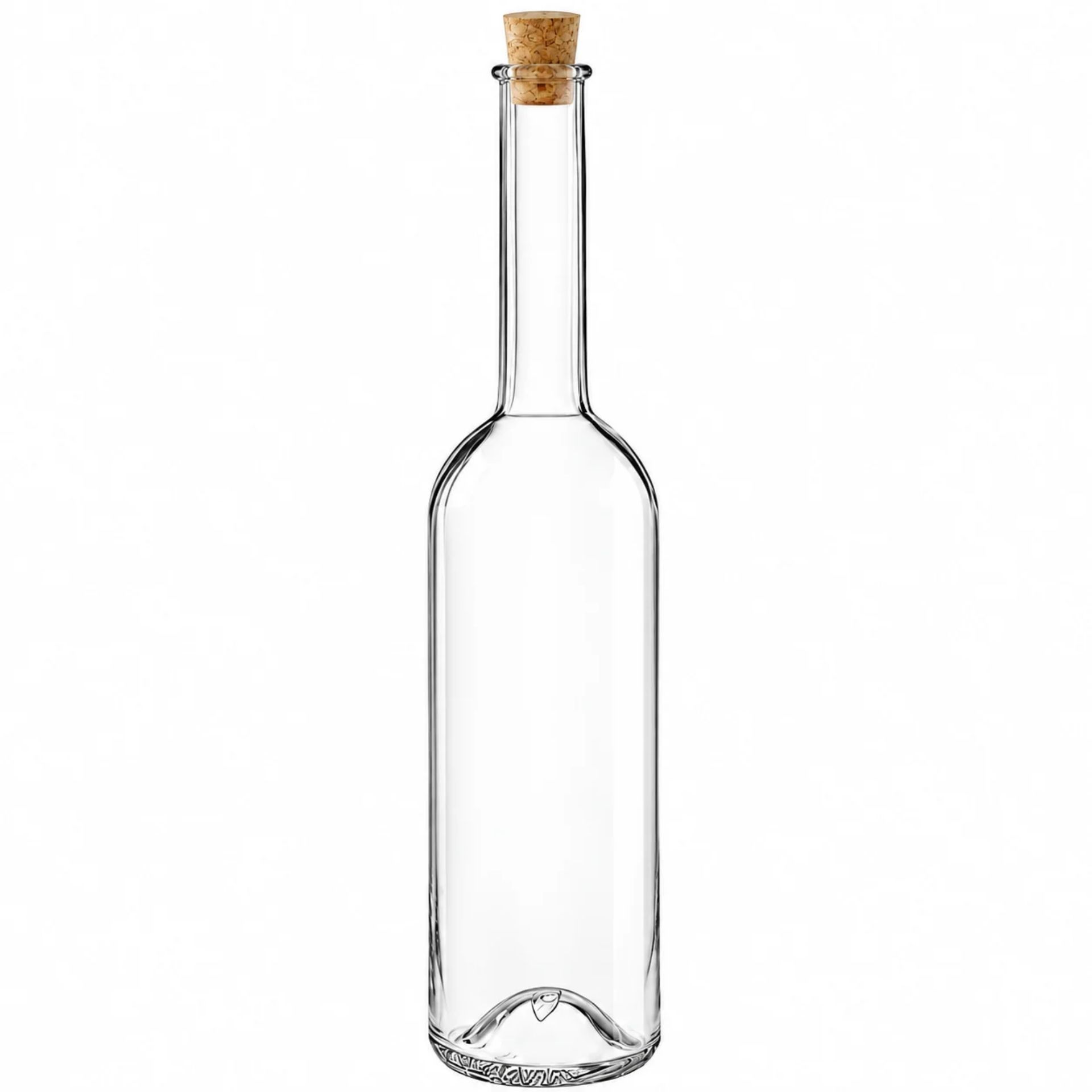 Glasflasche  700 ml Langhals mit Korken