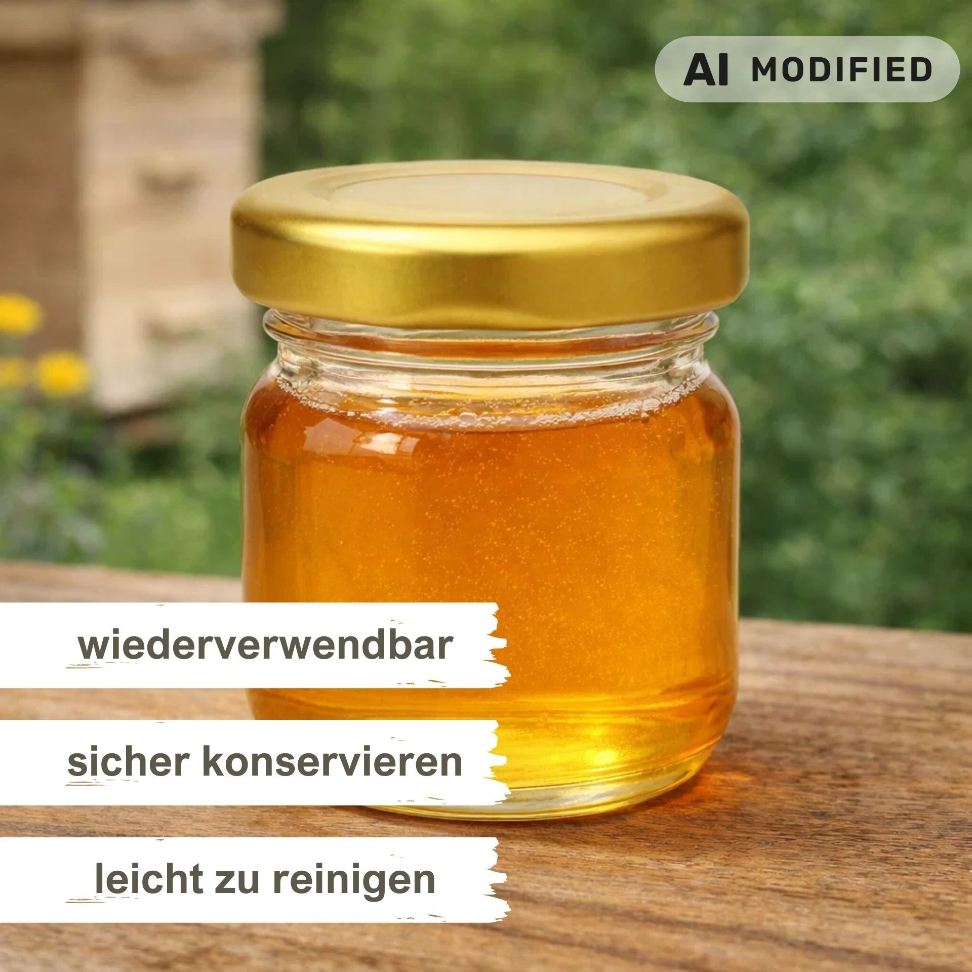 Einmachglas   40 ml Mini Rundglas