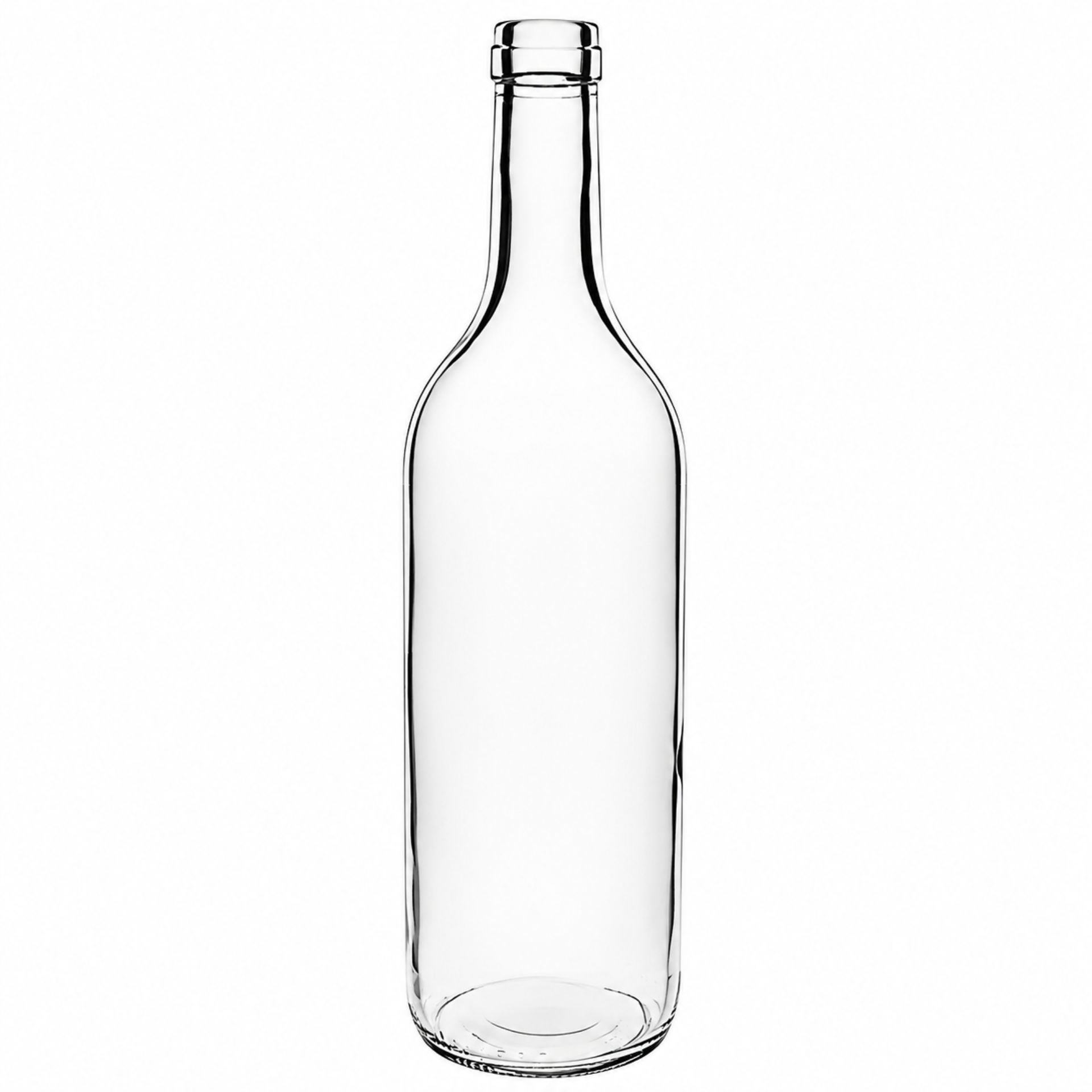 Glasflasche  750 ml Weinflasche mit Korken