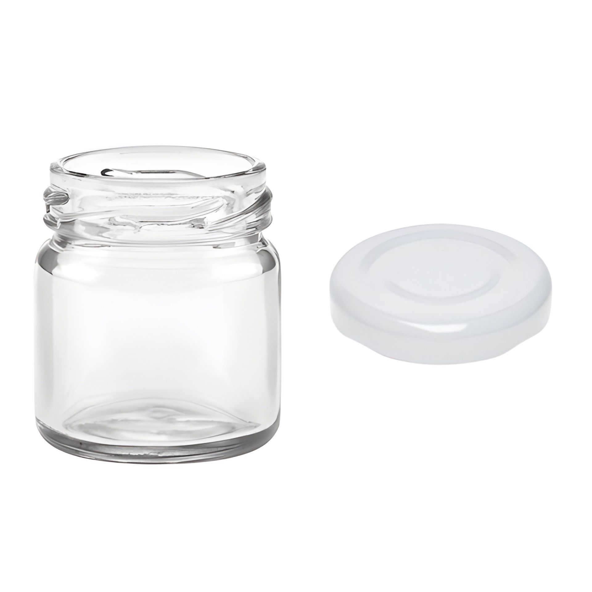 Einmachglas 37 ml Mini Rundglas Einmachglas 37 ml Mini Rundglas
