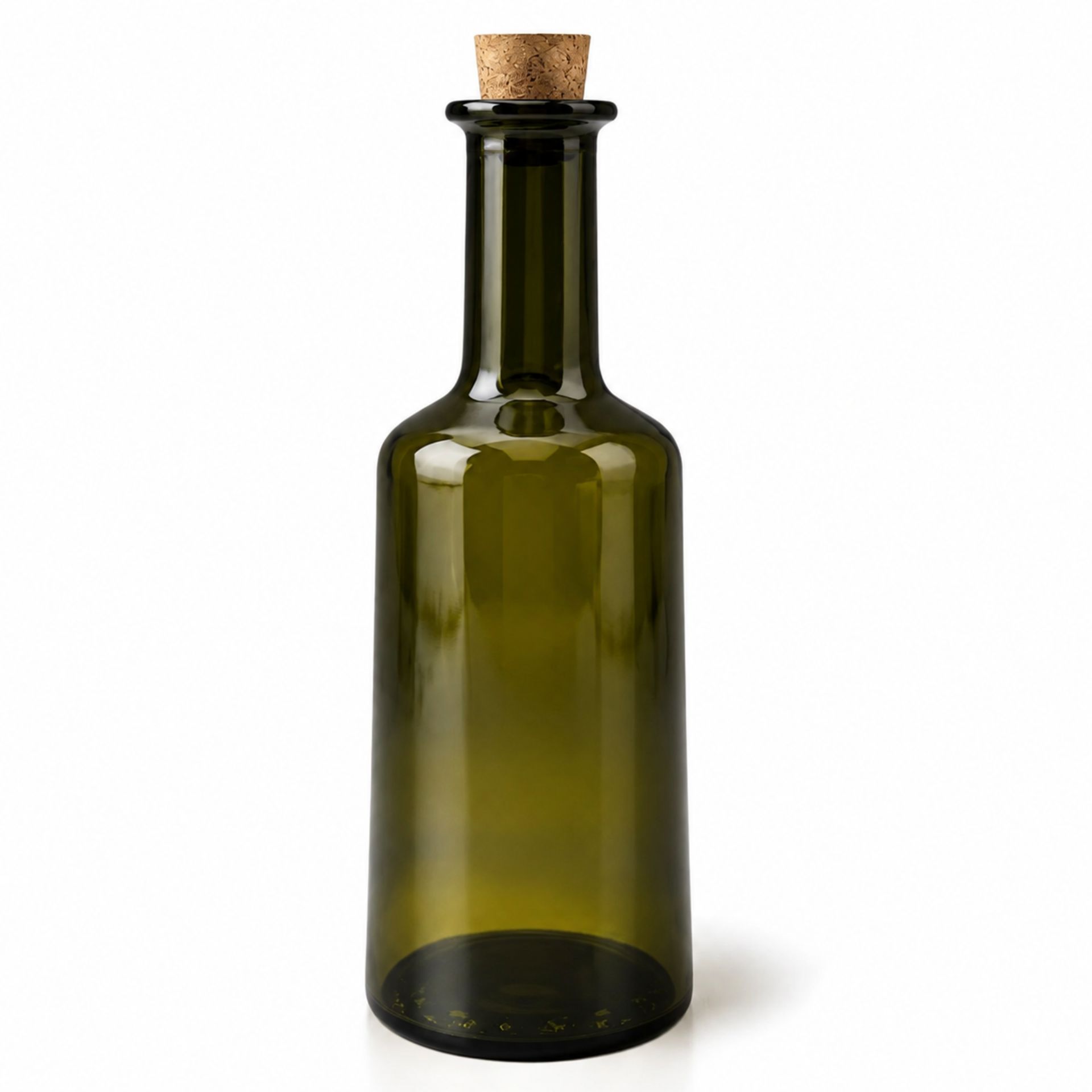 Glasflasche 250 ml Antik Ölflasche mit Korken