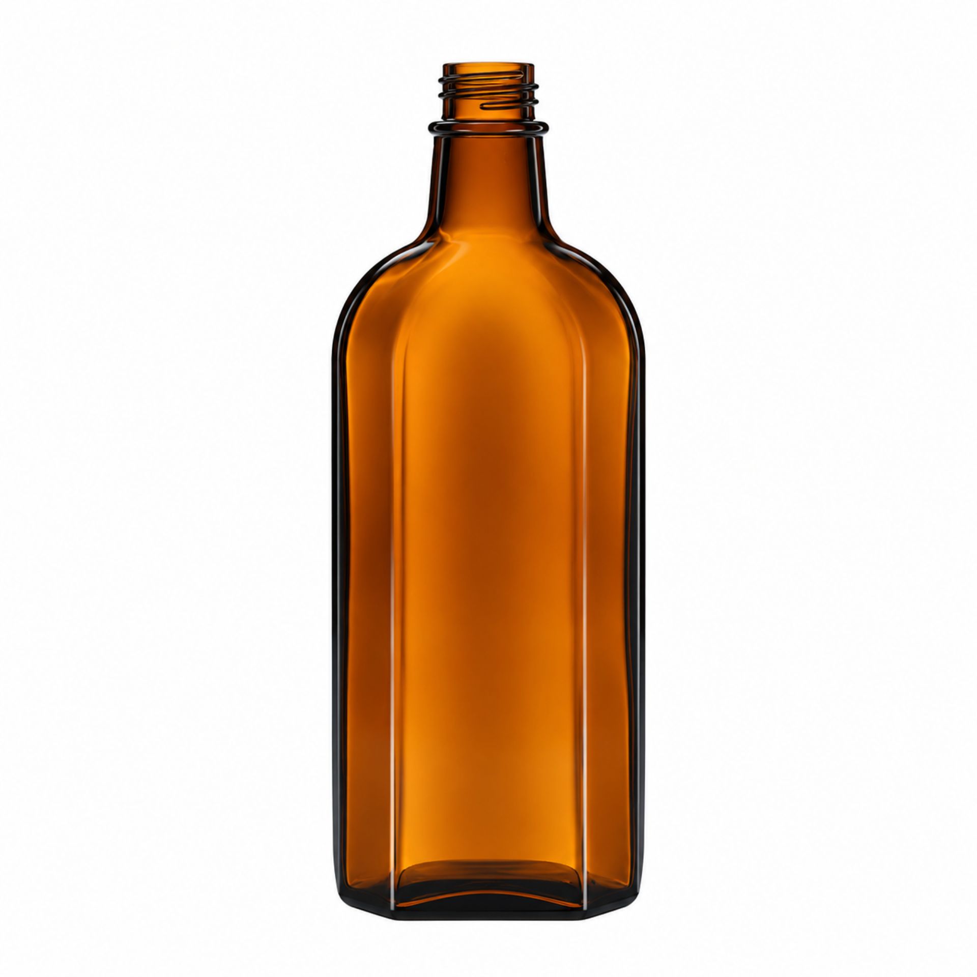 Apothekerflasche  250 ml Meplatflasche braun