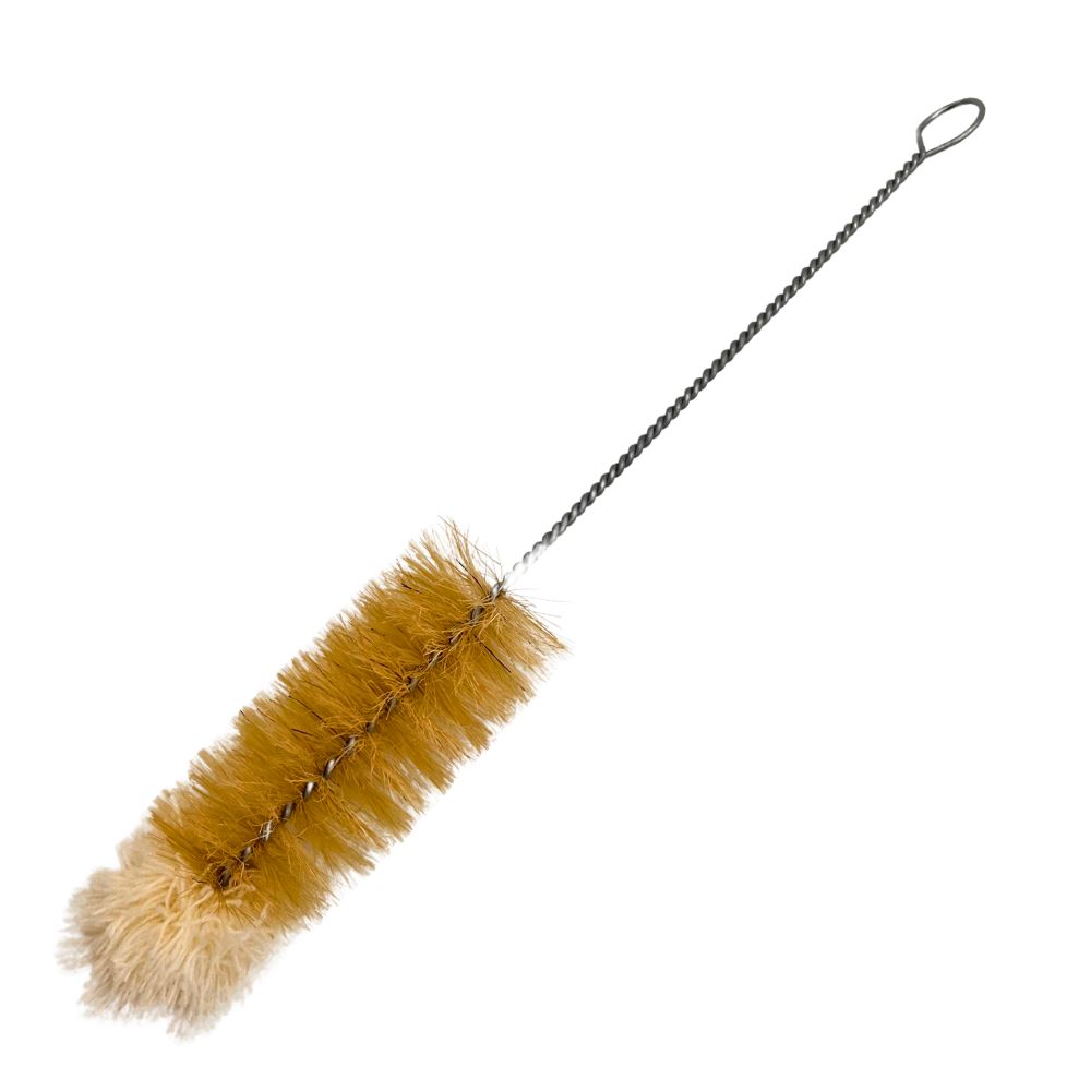 Flaschenbürste mit Naturborsten 34 cm / 5 cm
