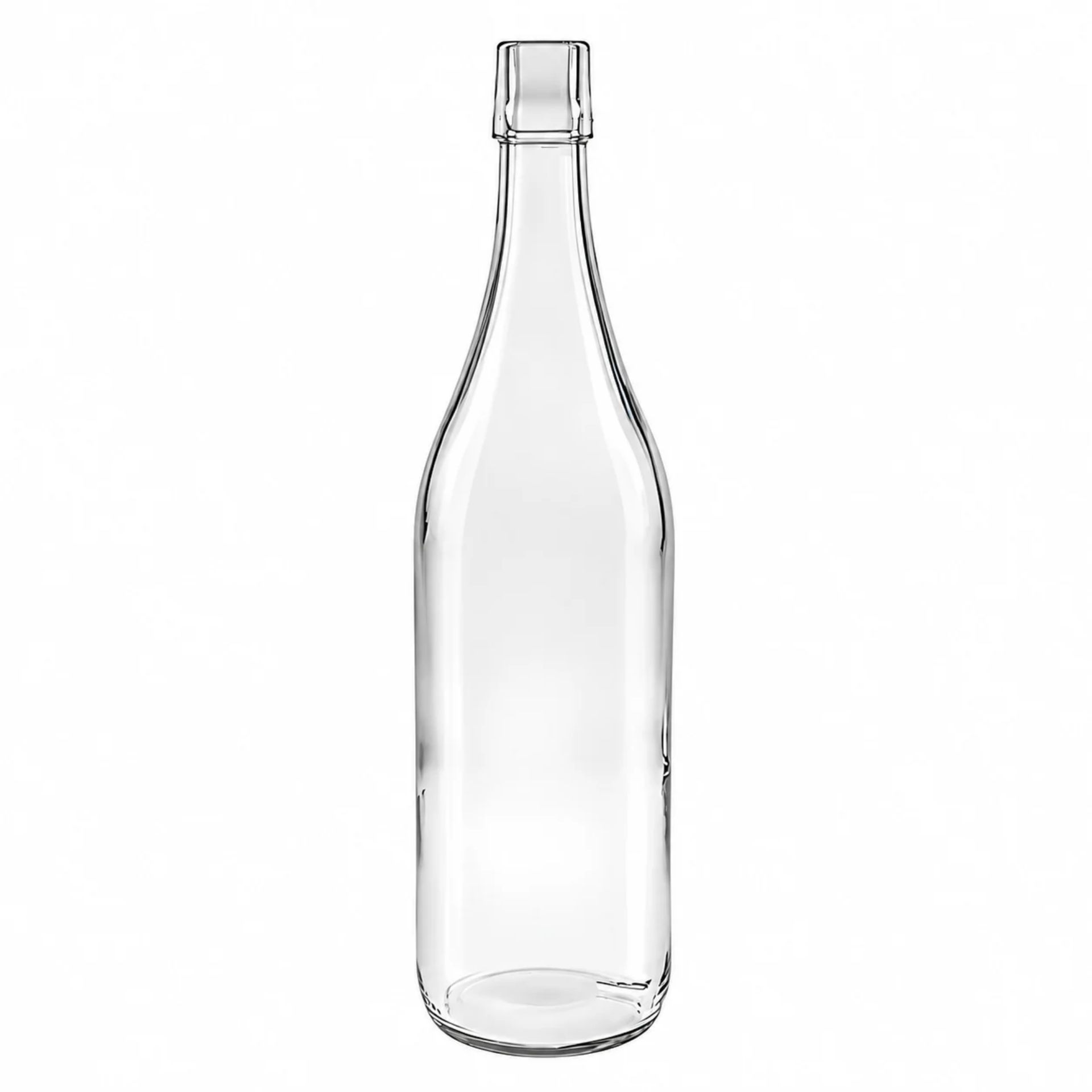 Glasflasche 1000 ml mit Bügelverschluss
