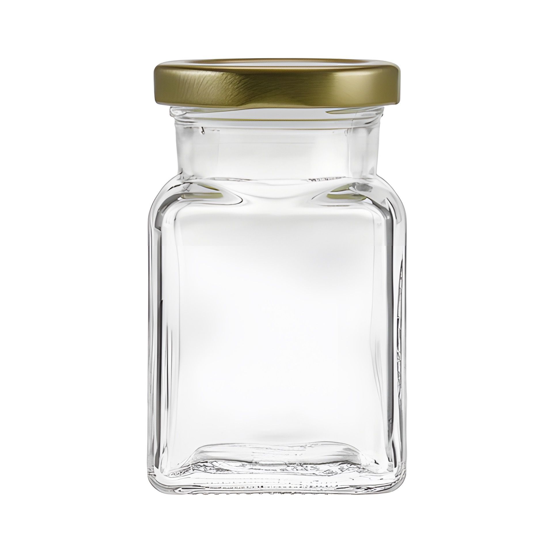 Einmachglas  150 ml Quadratglas