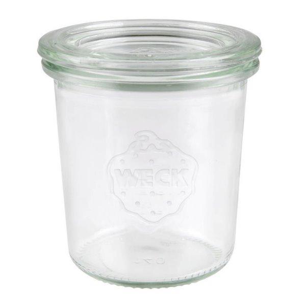WECK Sturzglas  140 ml Einmachglas mit Deckel