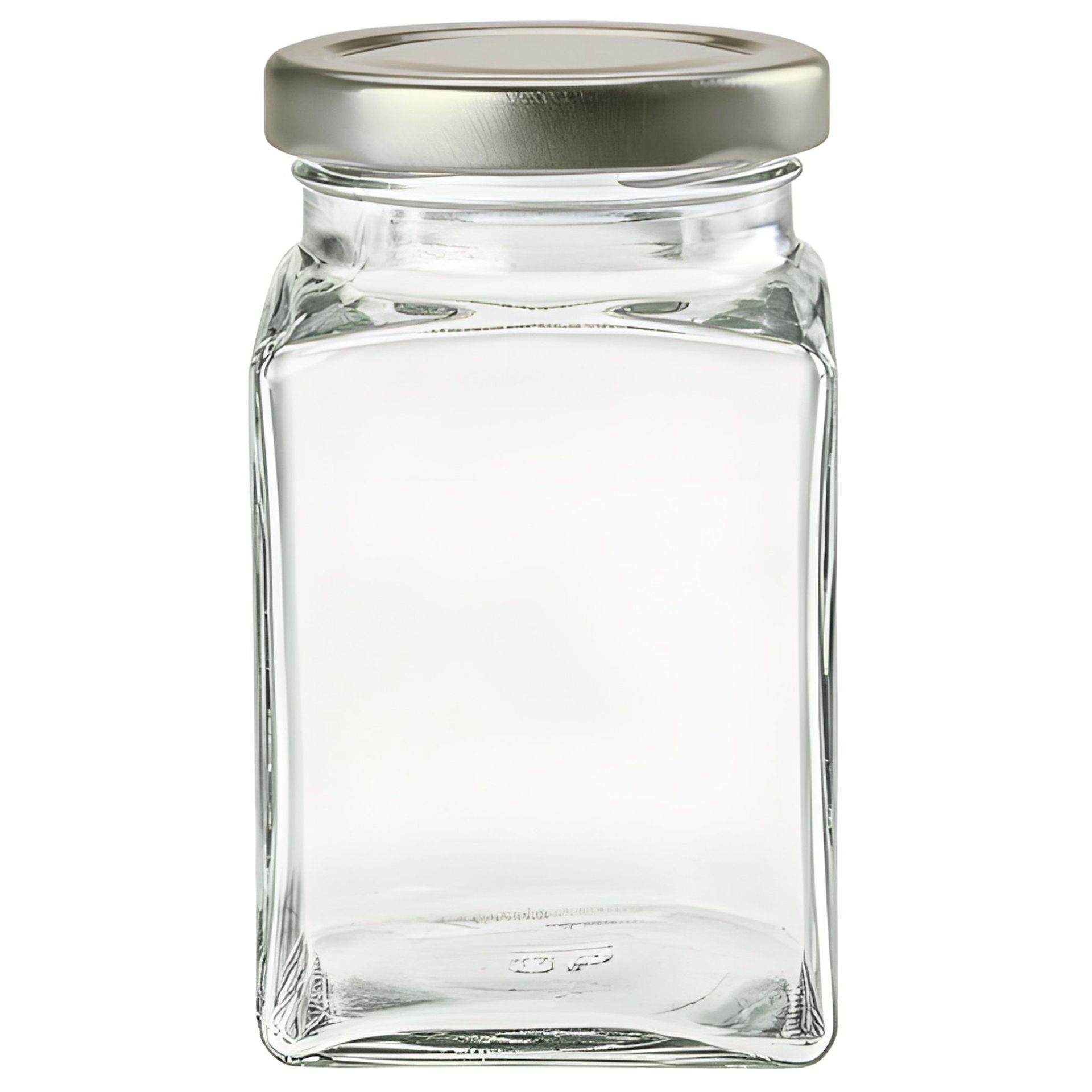 Einmachglas  260 ml Quadratglas
