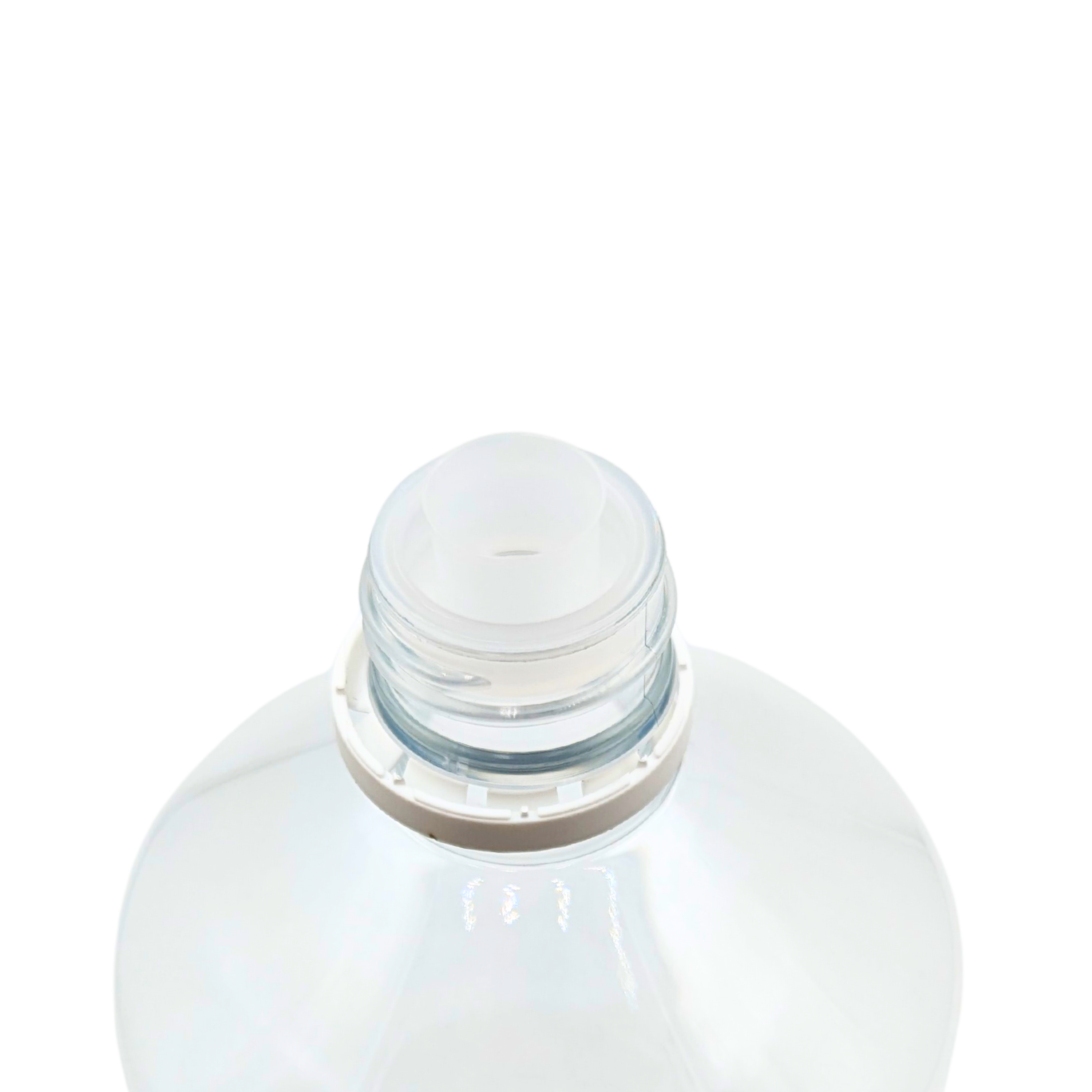 mikken Laborflasche 500 ml Kunststoff Transparent mit Ausgiesser Chemikalienflasche 