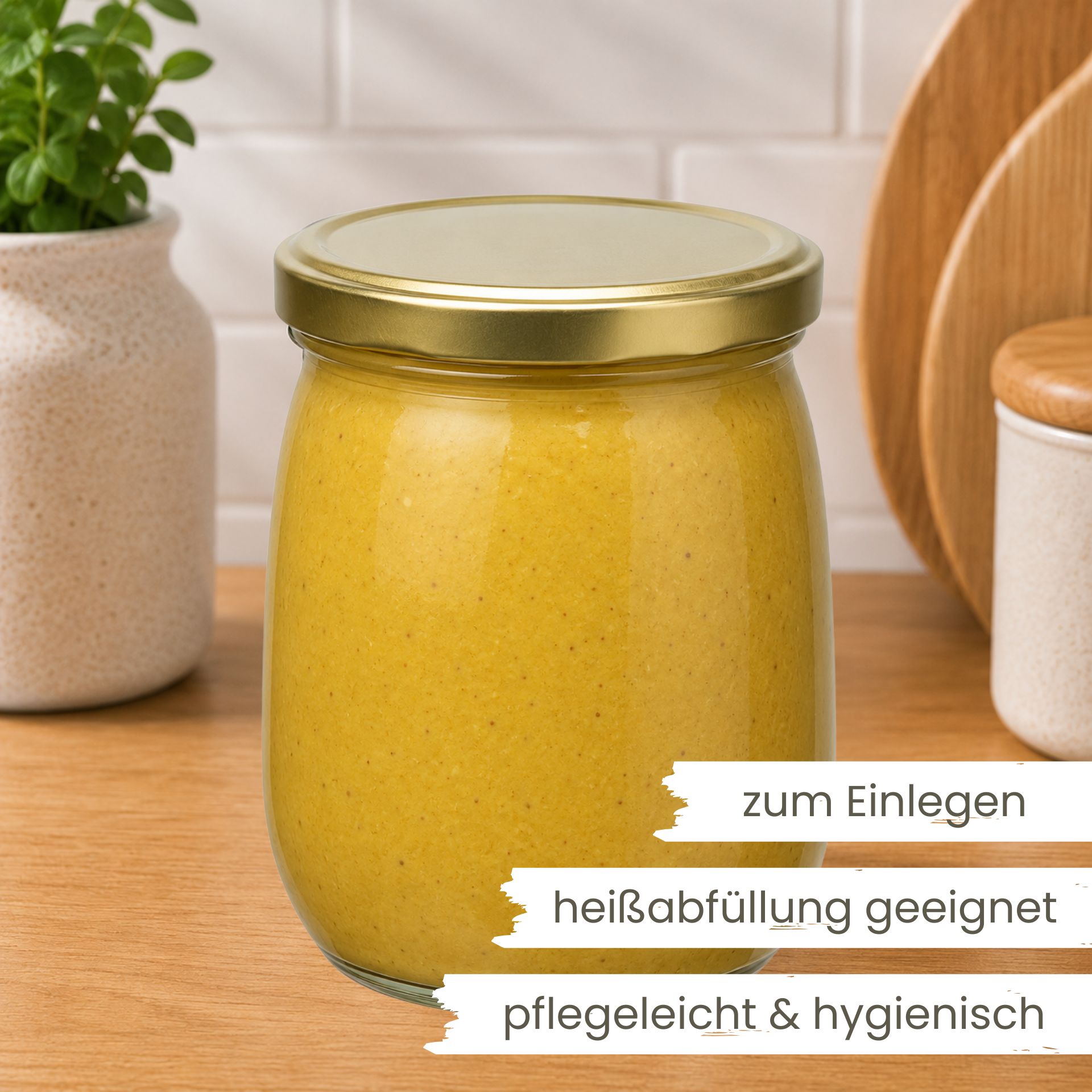 Einmachglas 415 ml Tulpenglas