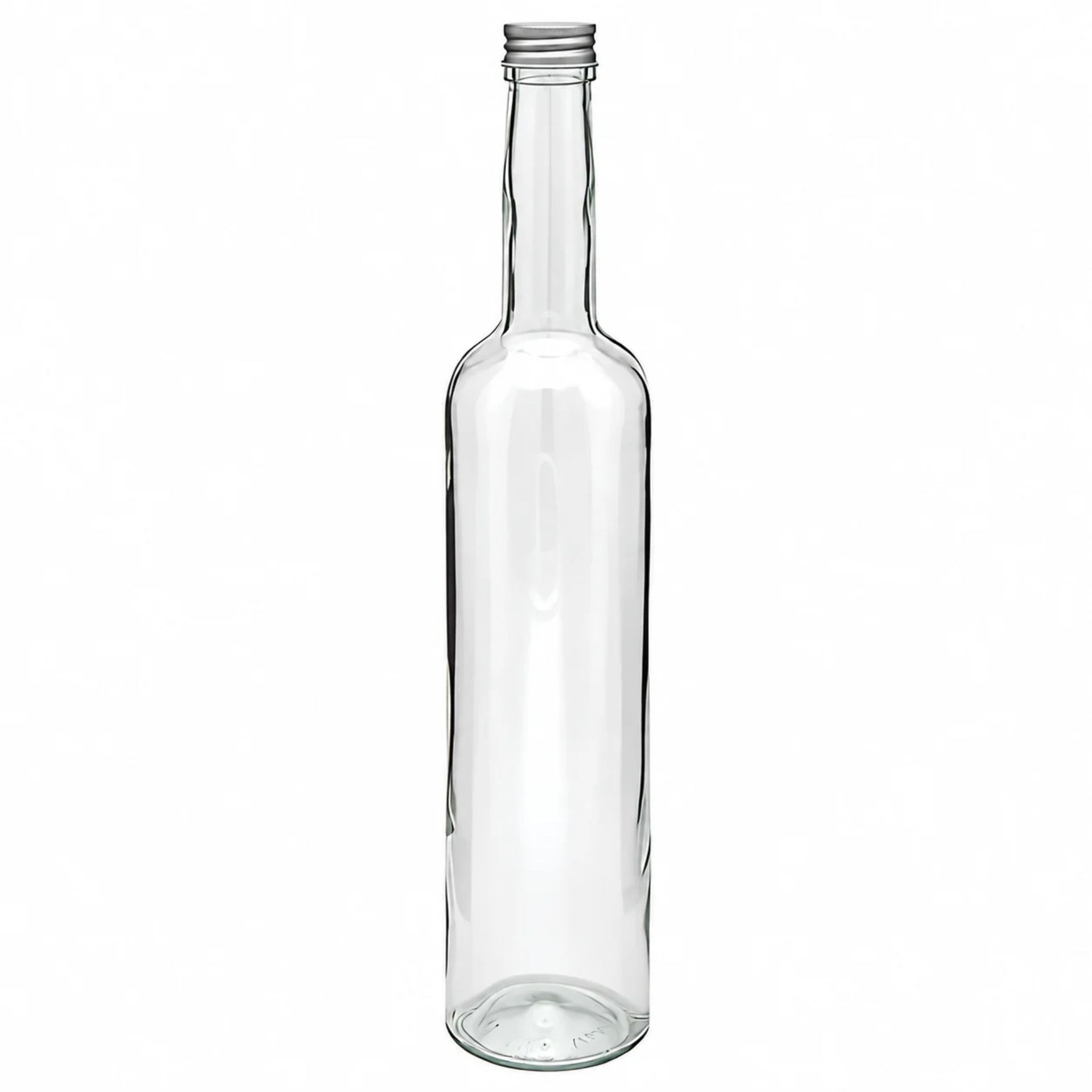 Glasflasche 500 ml rund