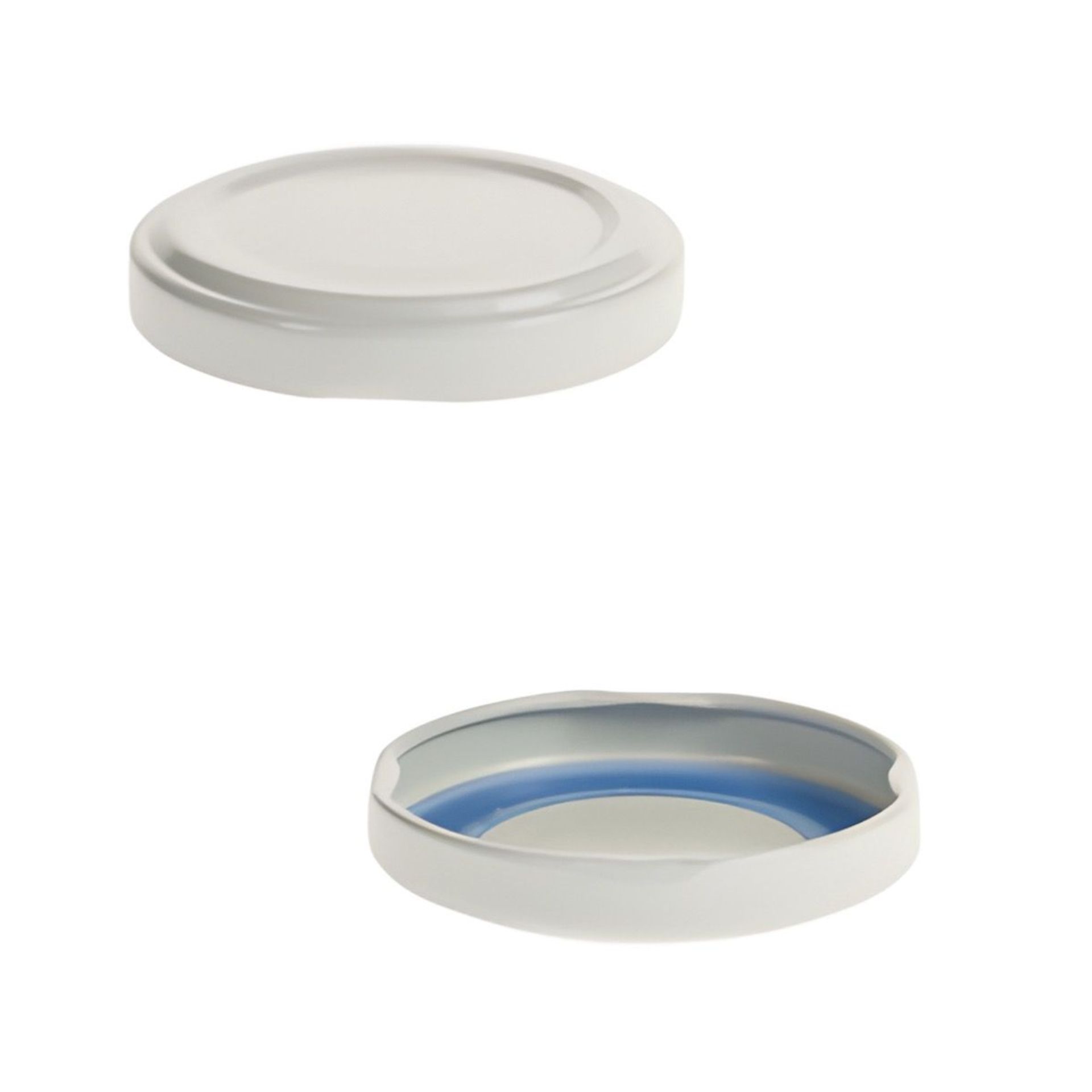 Twist-Off Deckel  TO 48 / 5 cm BLUESEAL PVC-frei Weiß pasteurisierbar