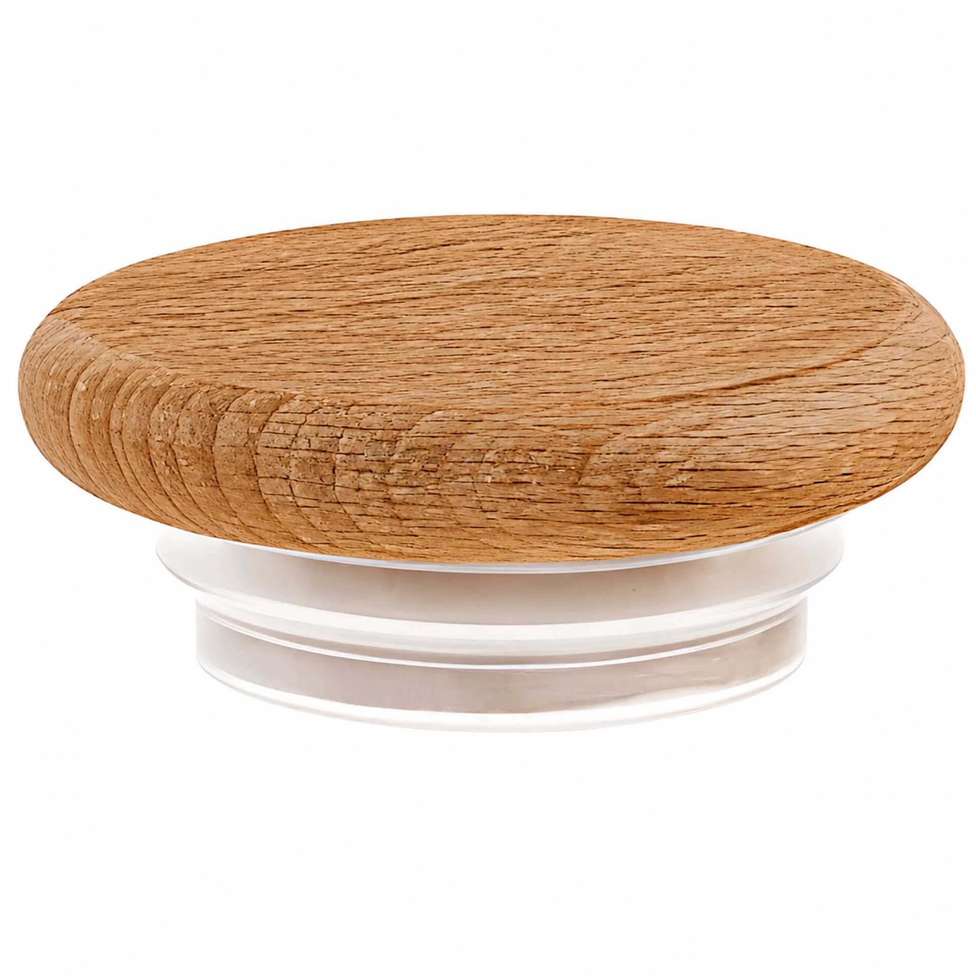 Holzdeckel 40/12 mit Dichtung