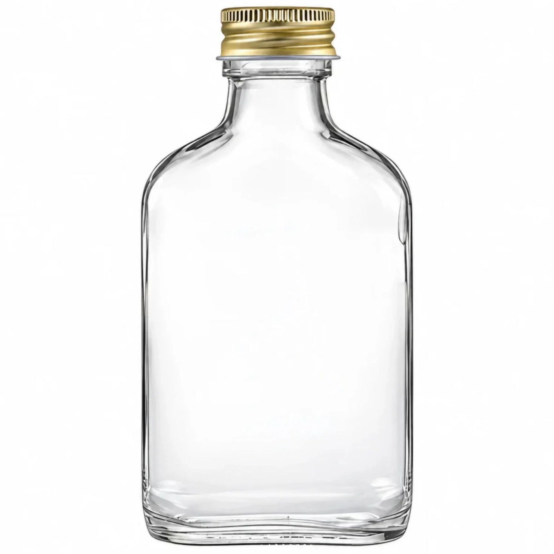 Glasflasche  100 ml Taschenflasche