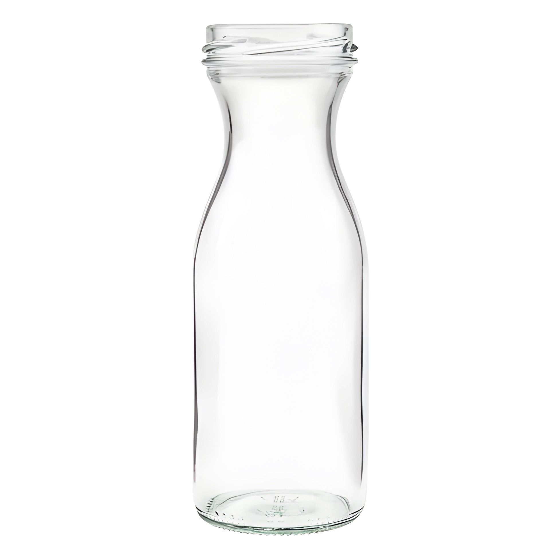 Glasflasche 250 ml, Saftflasche mit Deckel in verschiedenen Farben, ideal für Säfte und Getränke, hochwertiges Design, umweltfreundlich und wiederverwendbar.