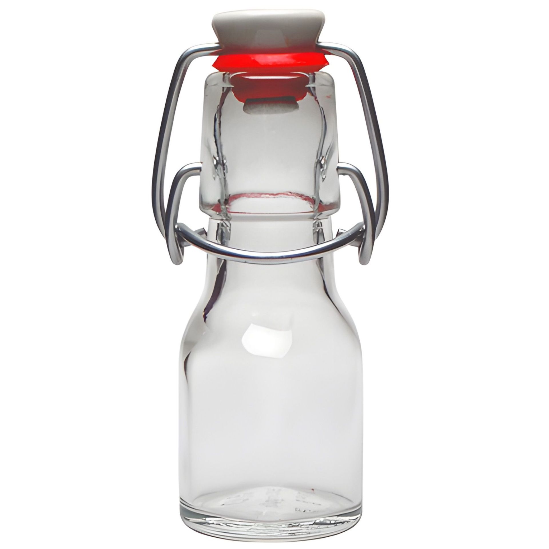 Glasflasche   50 ml mit Bügelverschluss