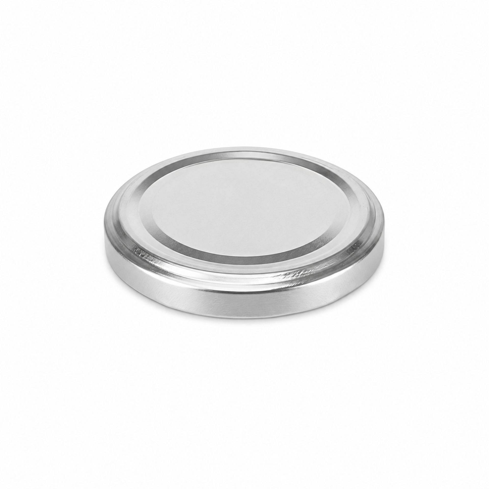 Twist-Off Deckel  TO 66 / 6,9 cm Silber pasteurisierbar