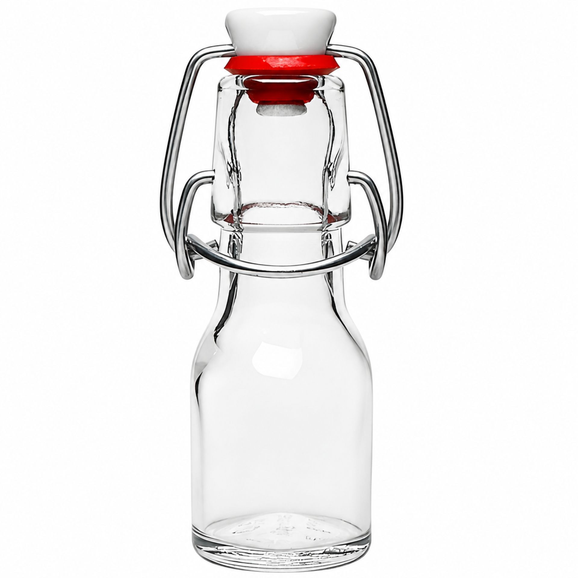 Glasflasche   50 ml mit Bügelverschluss