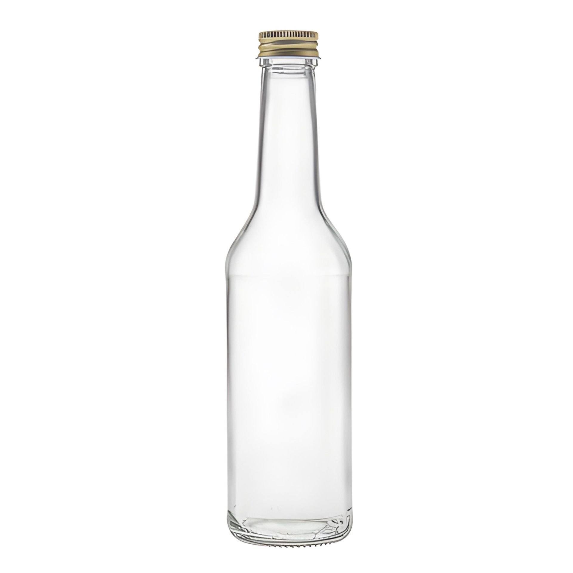 Glasflasche  350 ml rund