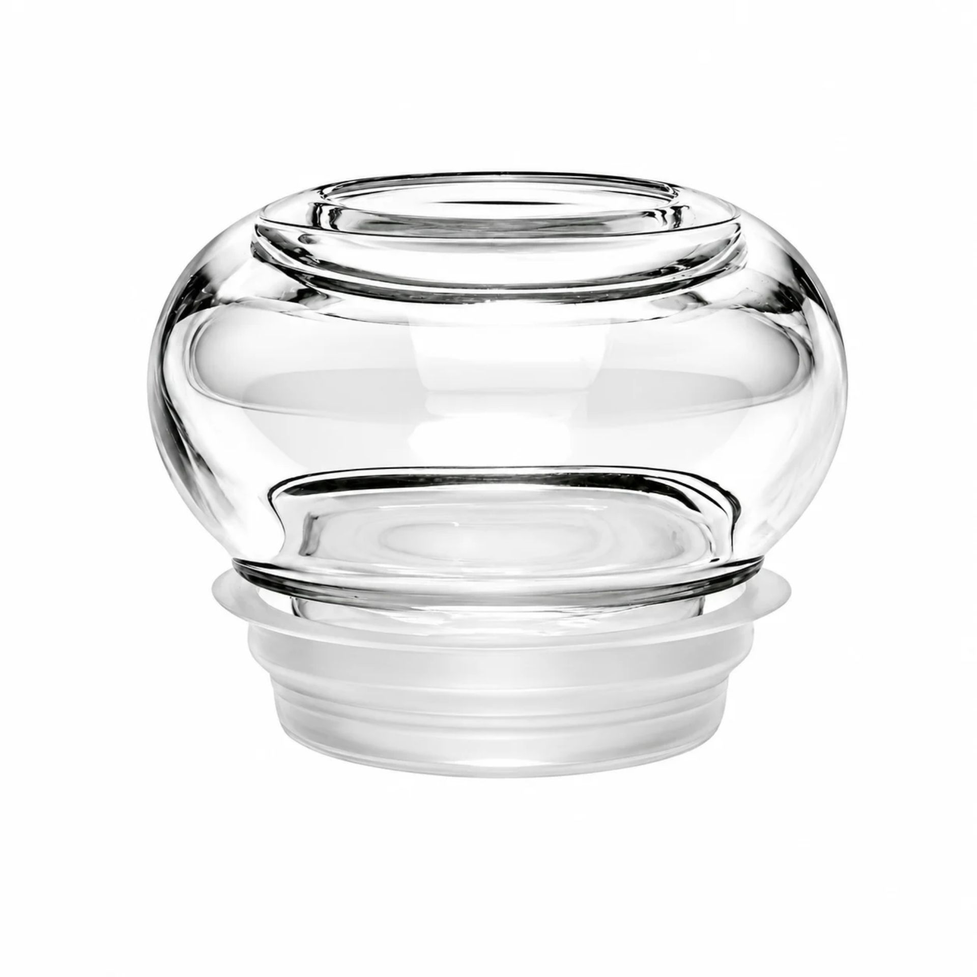 Stopfenglas  120 ml eckig mit Glasstopfen