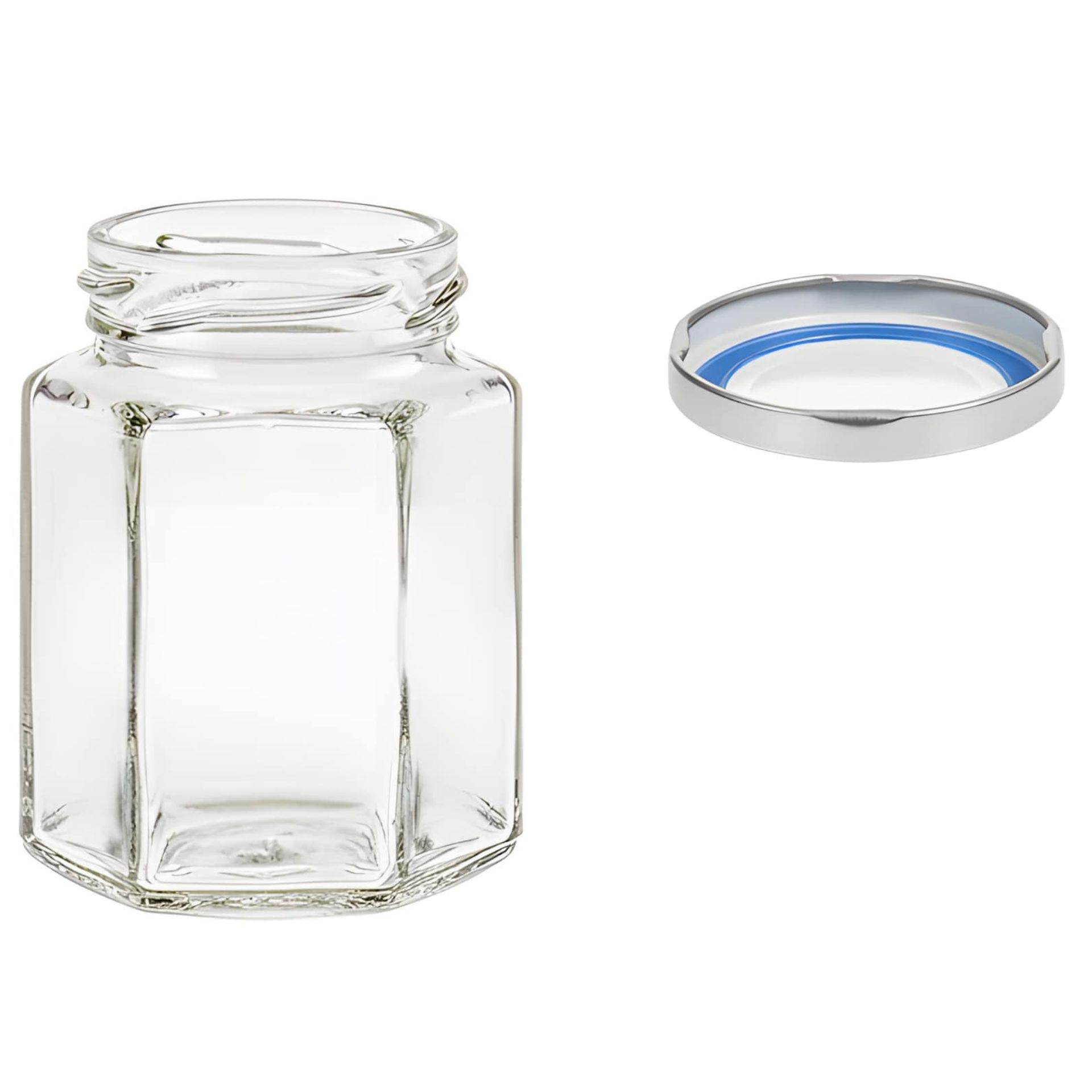 Einmachglas 110 ml Sechseckglas Einmachglas 110 ml Sechseckglas
