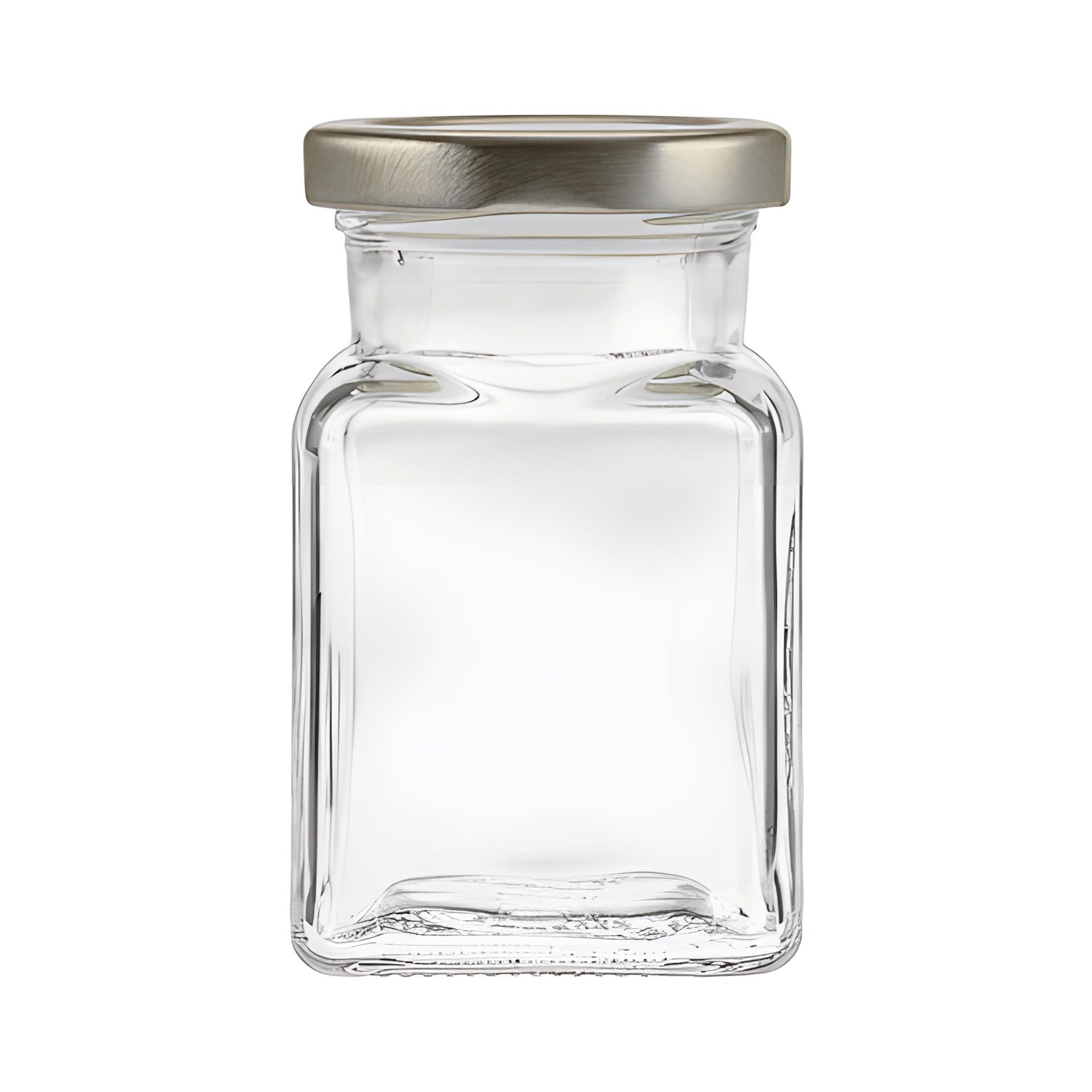 Einmachglas  150 ml Quadratglas