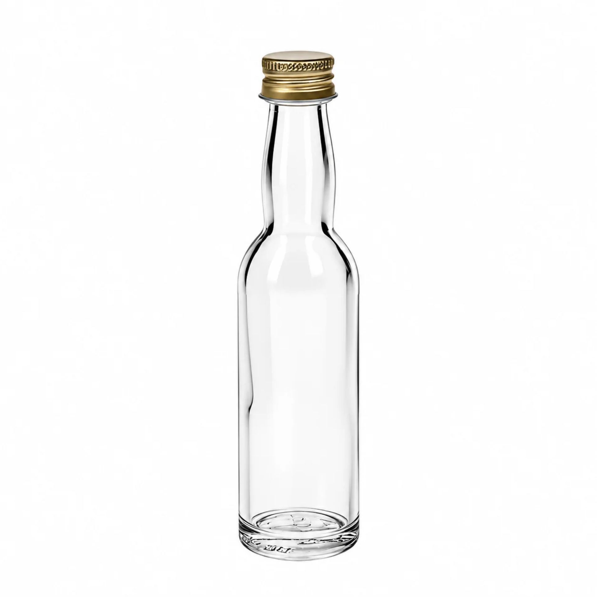 Glasflasche   40 ml Kropfhals