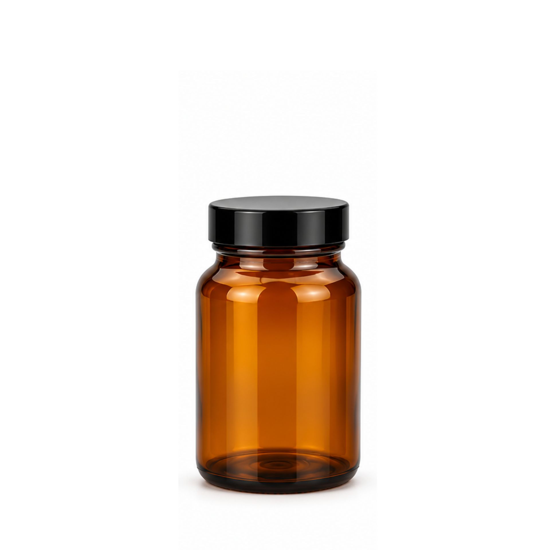 Apothekerglas   150 ml Weithalsglas braun Tablettenglas