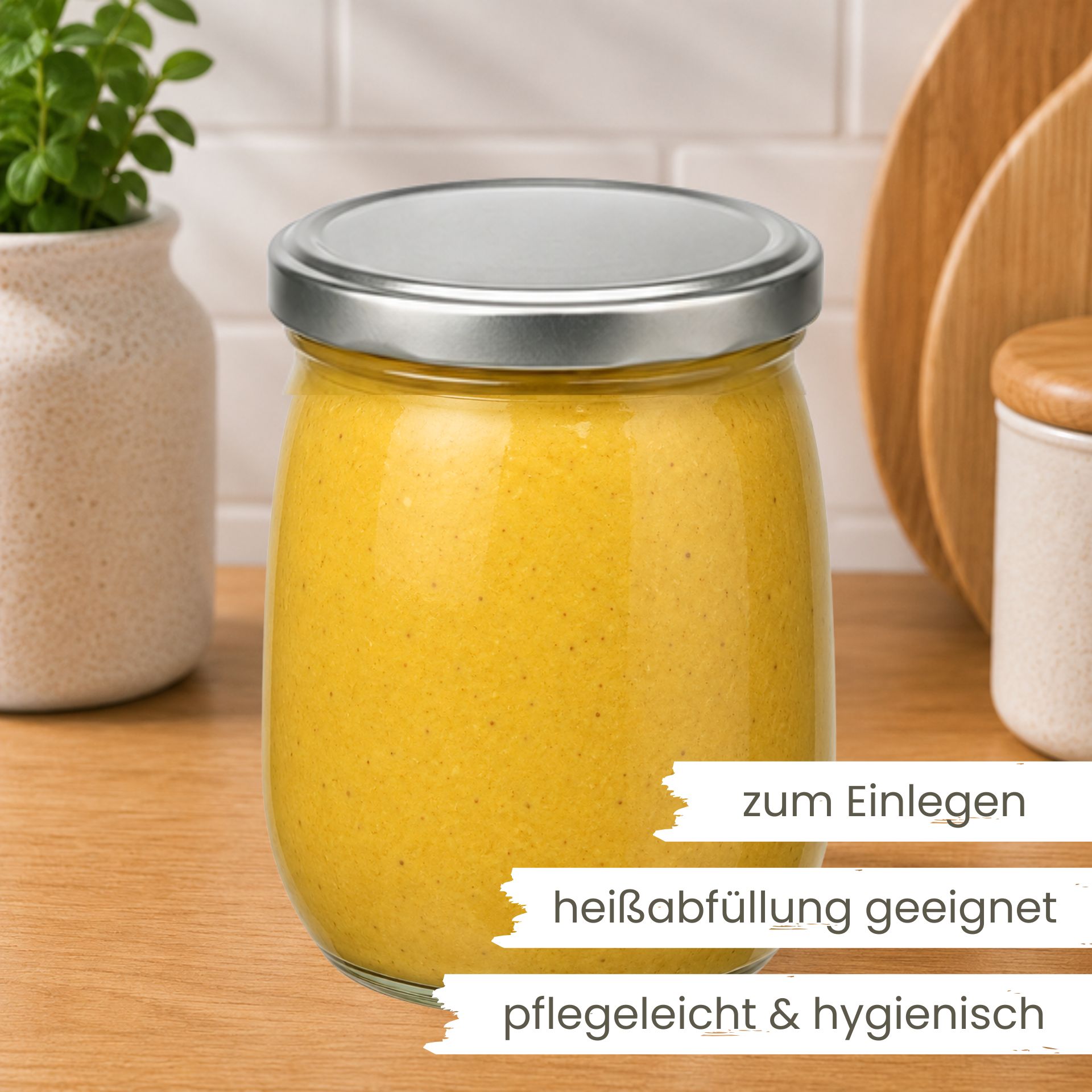 Einmachglas 415 ml Tulpenglas