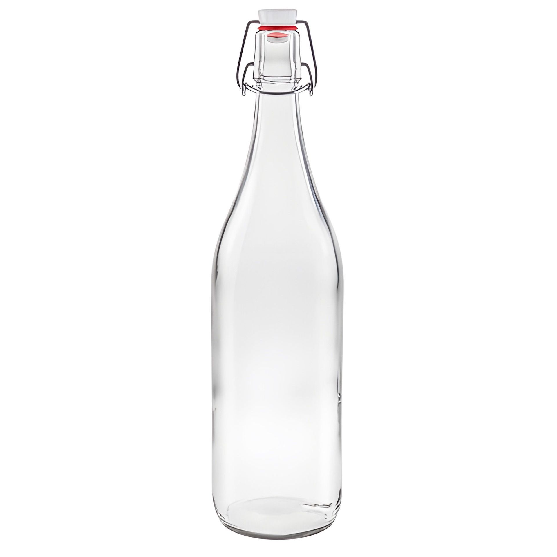 Glasflasche 1000 ml mit Bügelverschluss