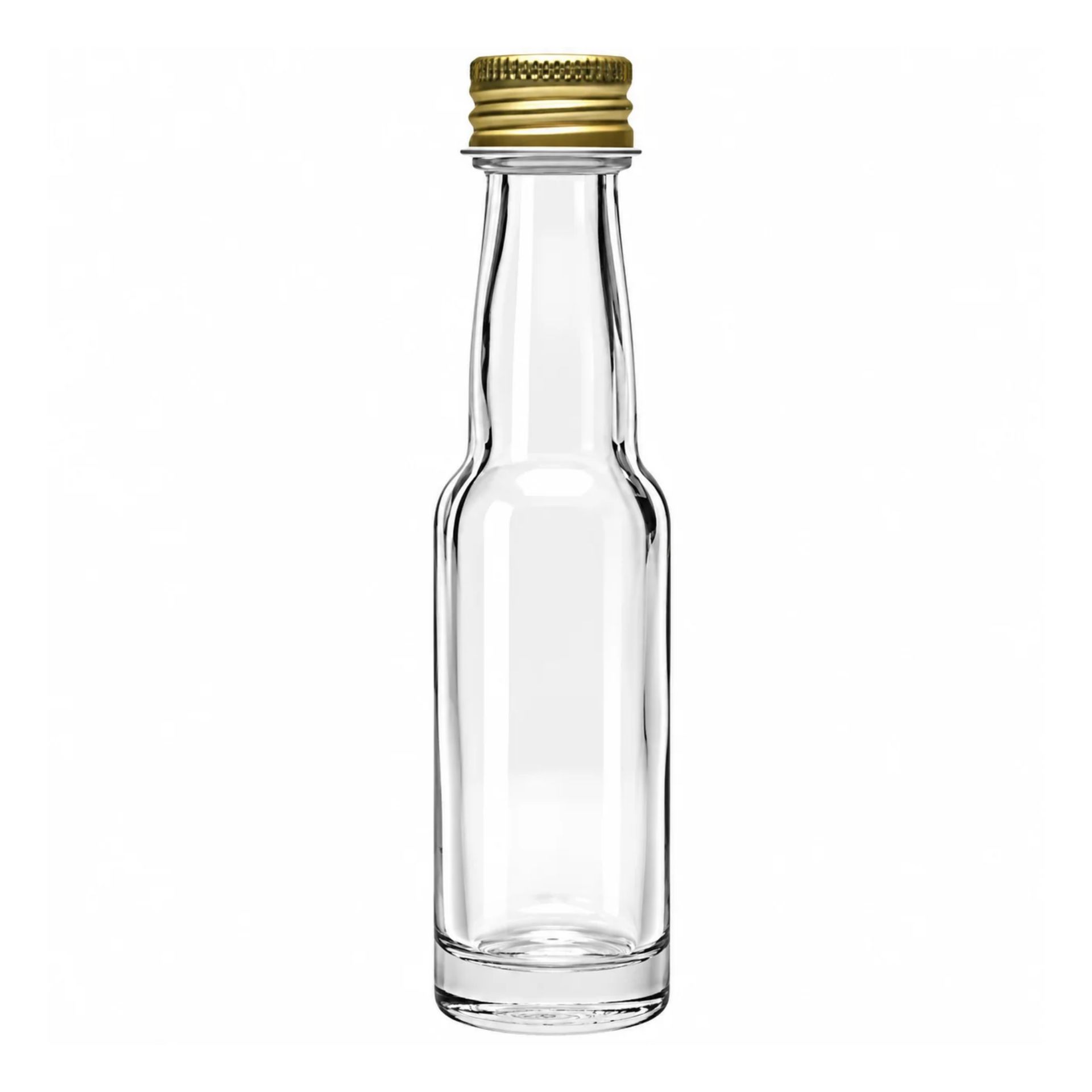 Glasflasche   20 ml Kropfhals Mini
