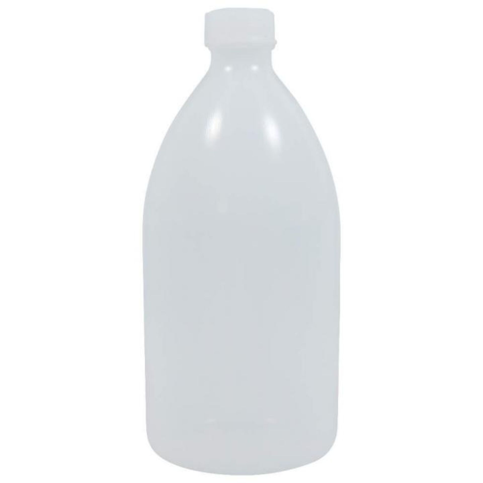 Laborflasche 1000 ml aus PE mit Schraubverschluss – Enghals Kunststoffflasche für Laborbedarf Bild einer transparenten Laborflasche aus Polyethylen (PE) mit einem Fassungsvermögen von 1000 ml. Die Enghalsflasche ist mit einem Schraubverschluss ausgestattet. Ideal für Laboranwendungen und sichere Aufbewahrung von Flüssigkeiten.