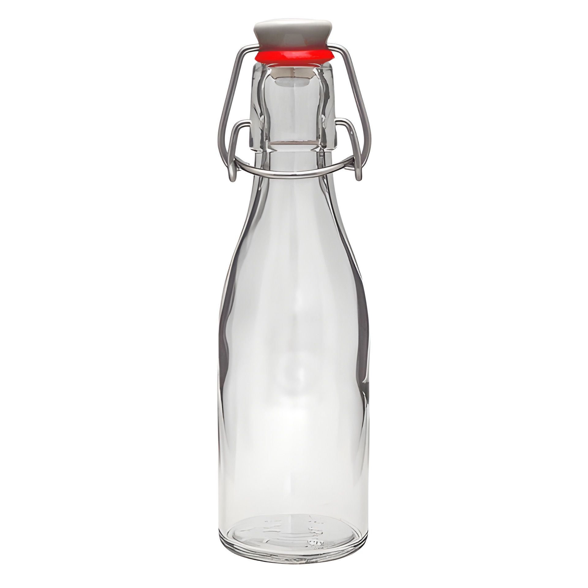 Glasflasche  200 ml mit Bügelverschluss