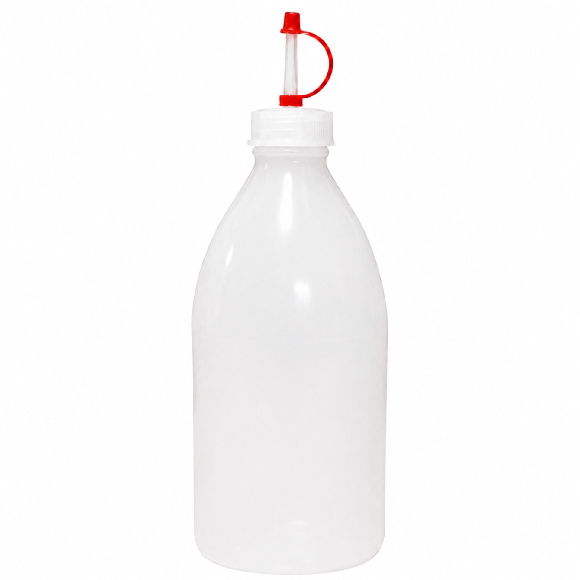 Tropfflasche aus PE, 500 ml Spritzflasche mit Dosierverschluss, ideal für präzise Flüssigkeitsdosierung.