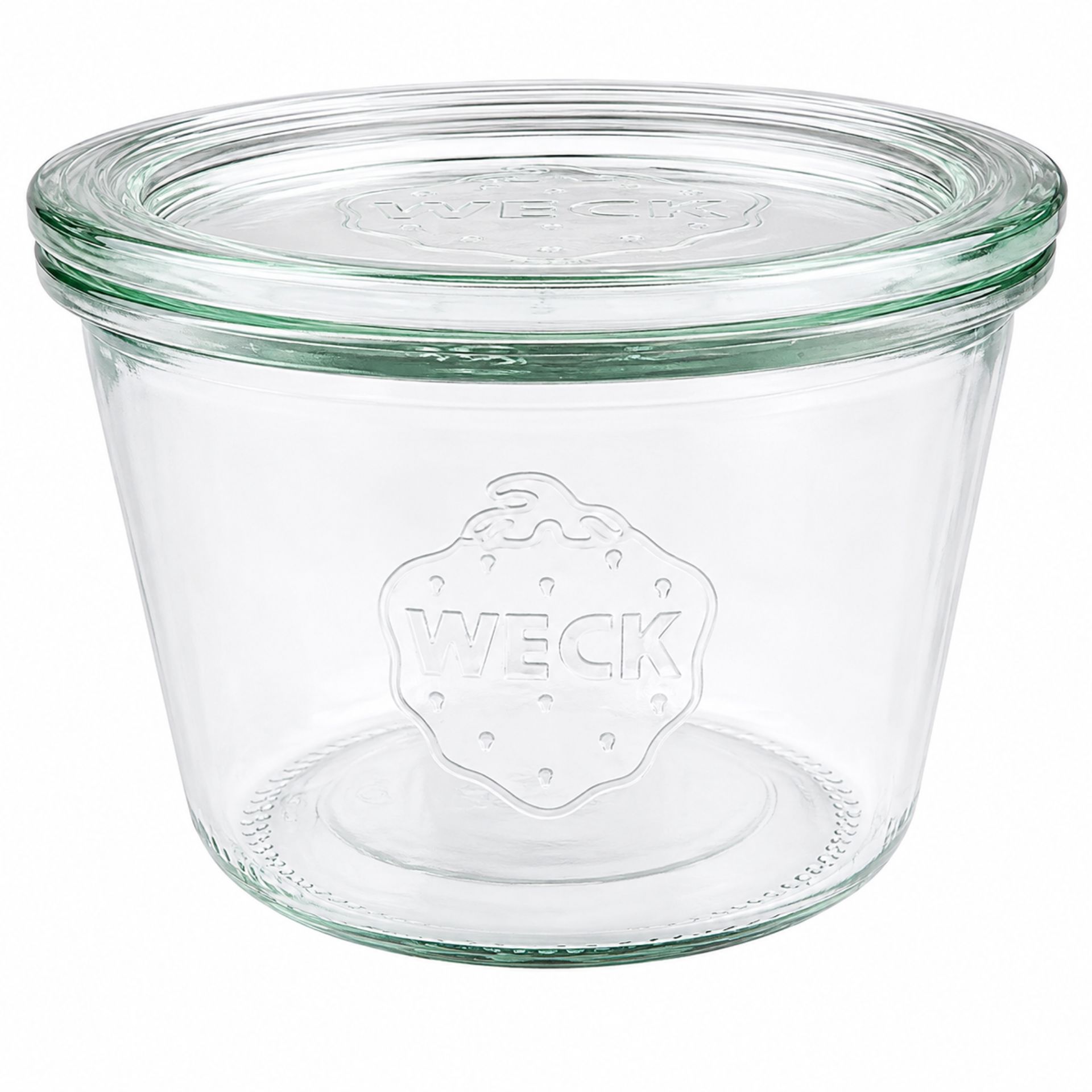 WECK Sturzglas  370 ml Einmachglas mit Deckel 1/4 Liter