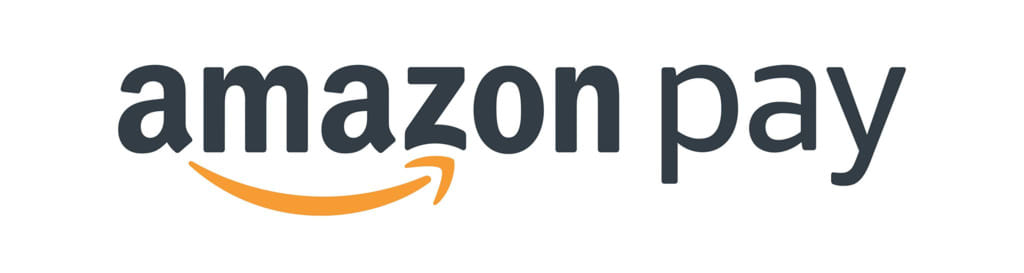 Amazon Pay Logo – Offizielles Zahlungsdienst-Logo in hoher Auflösung Amazon Pay Logo in schwarzer Schrift mit gelbem Amazon-Pfeil unter dem Wort „Amazon“ auf weißem Hintergrund.