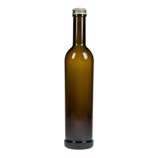 Glasflasche 500 ml braun amber Ölflasche kaufen